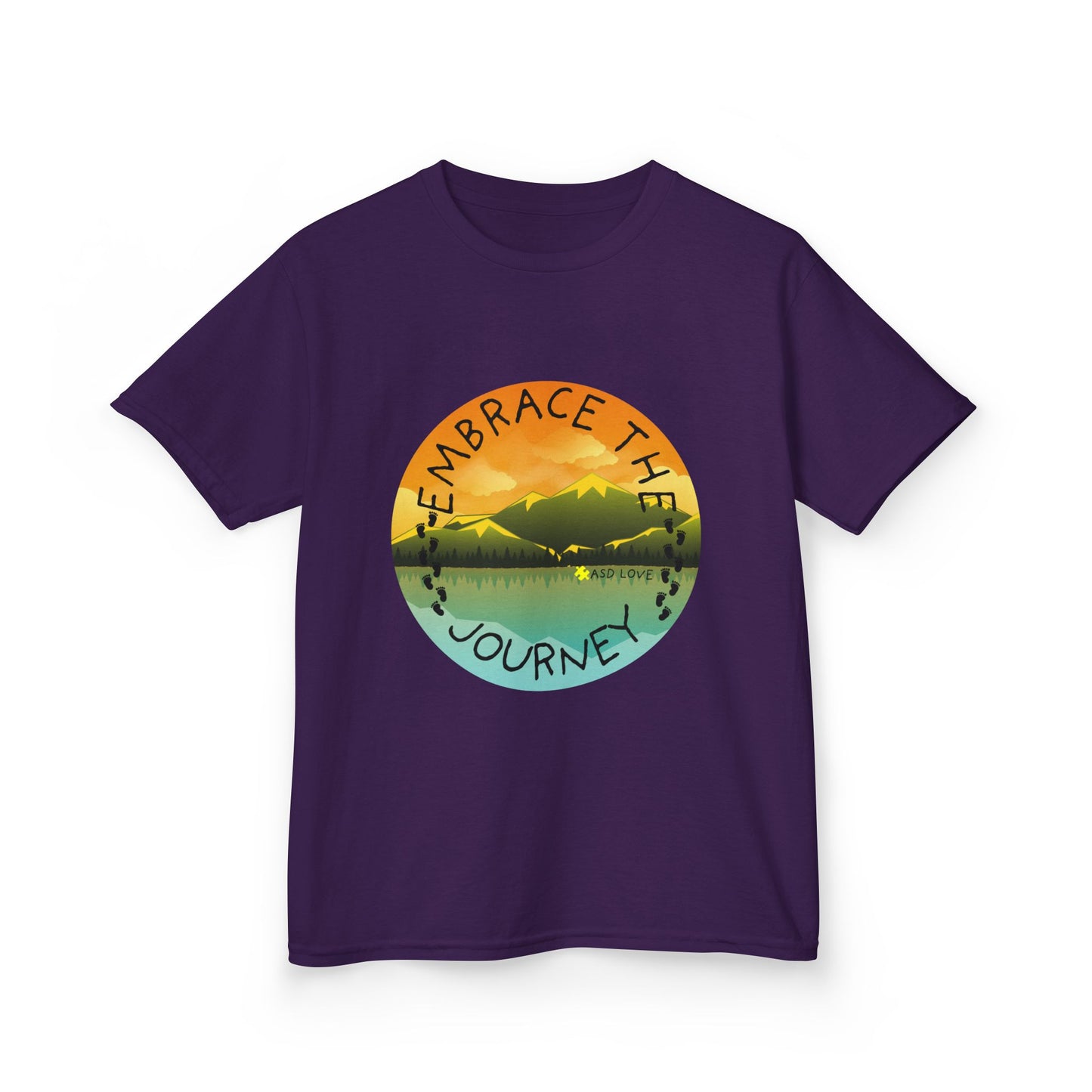 Embrace the Journey - Autism Awareness Kids Tee