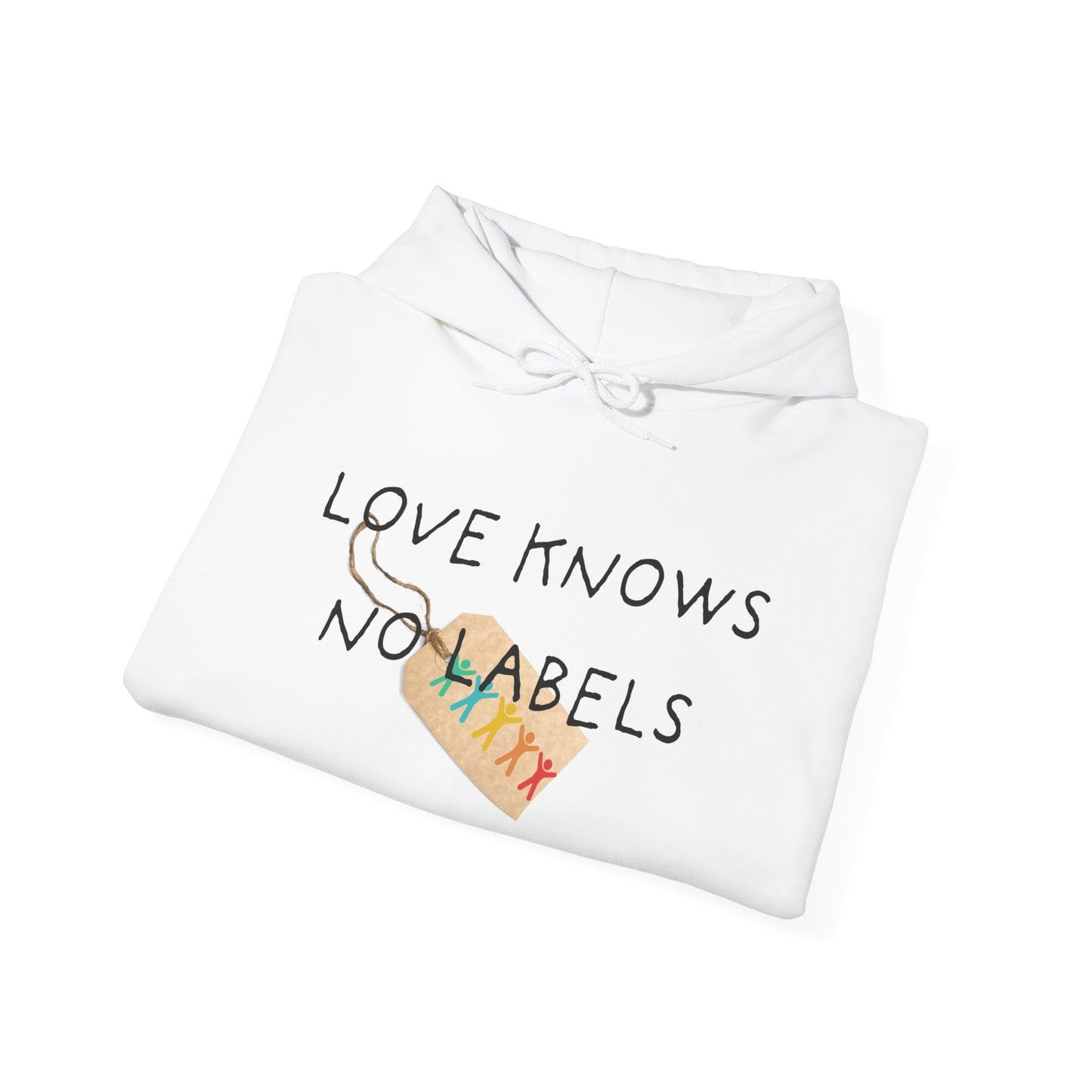 Love knows no labels | Hoodie | Autism Awareness | Diversity and Inclusivity