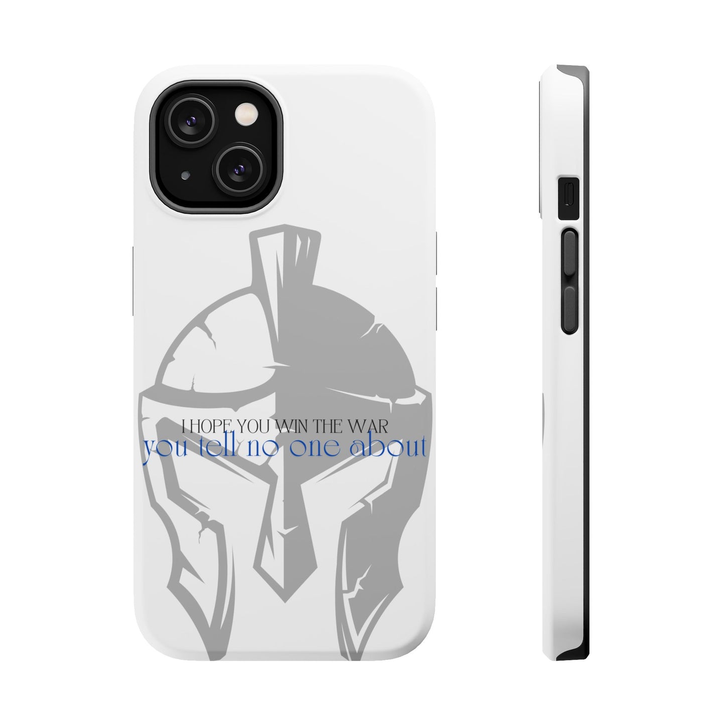 Spartan Strength: Win the War You Tell No One About - Mental Health Awareness Phone Case