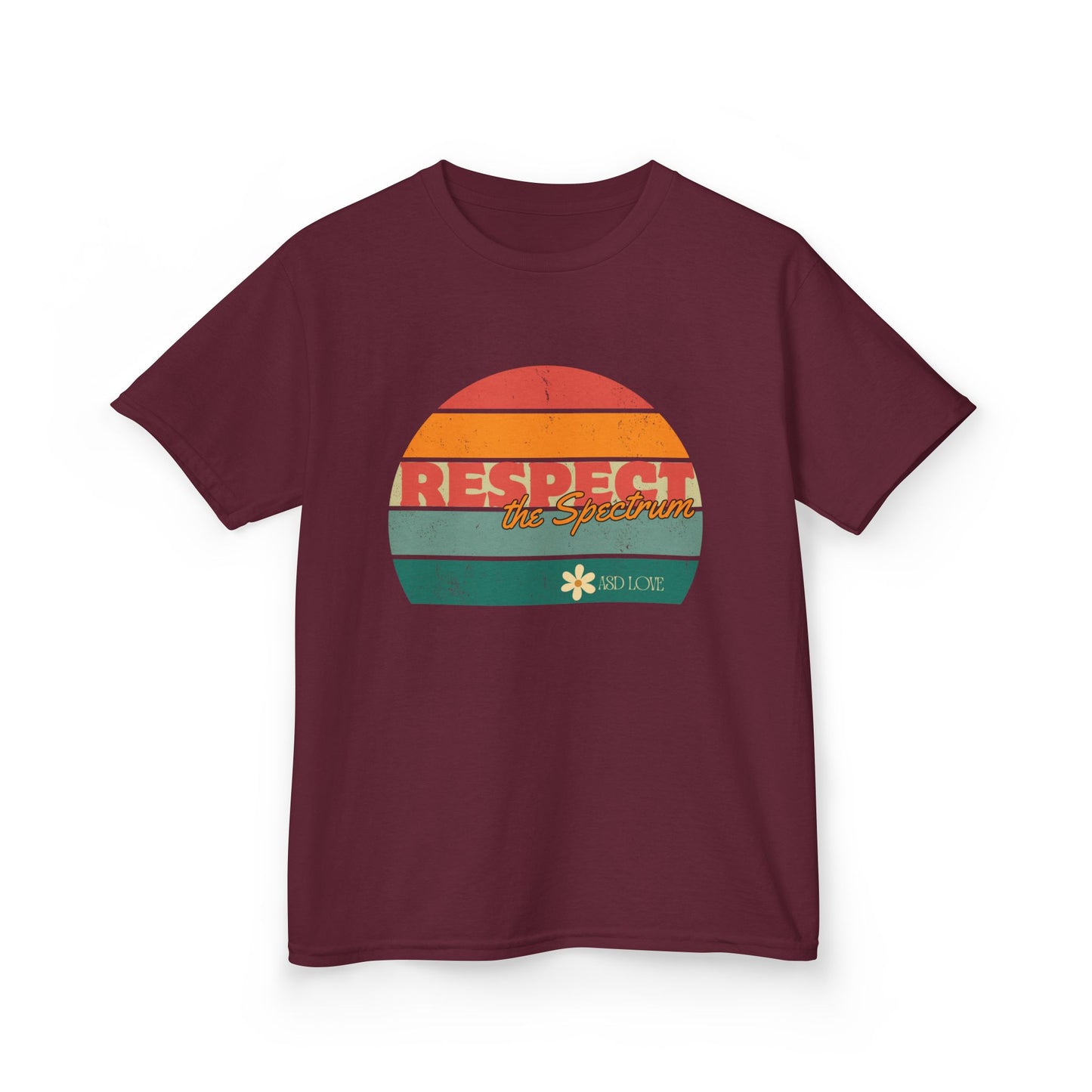 Respect the Spectrum - Rainbow Autism Awarness Kids Tee