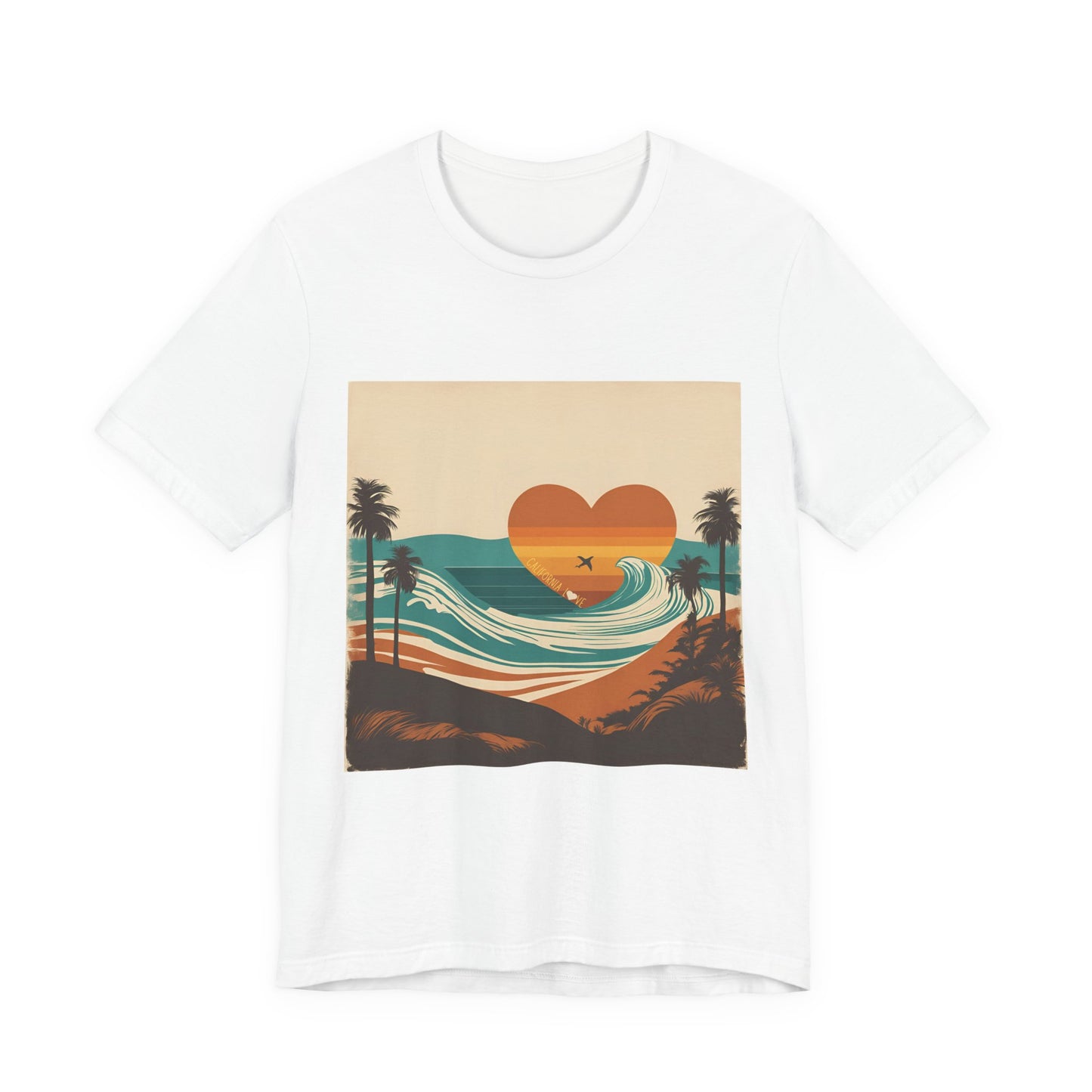 California Love Sunset - Unisex Jersey Short Sleeve Tee