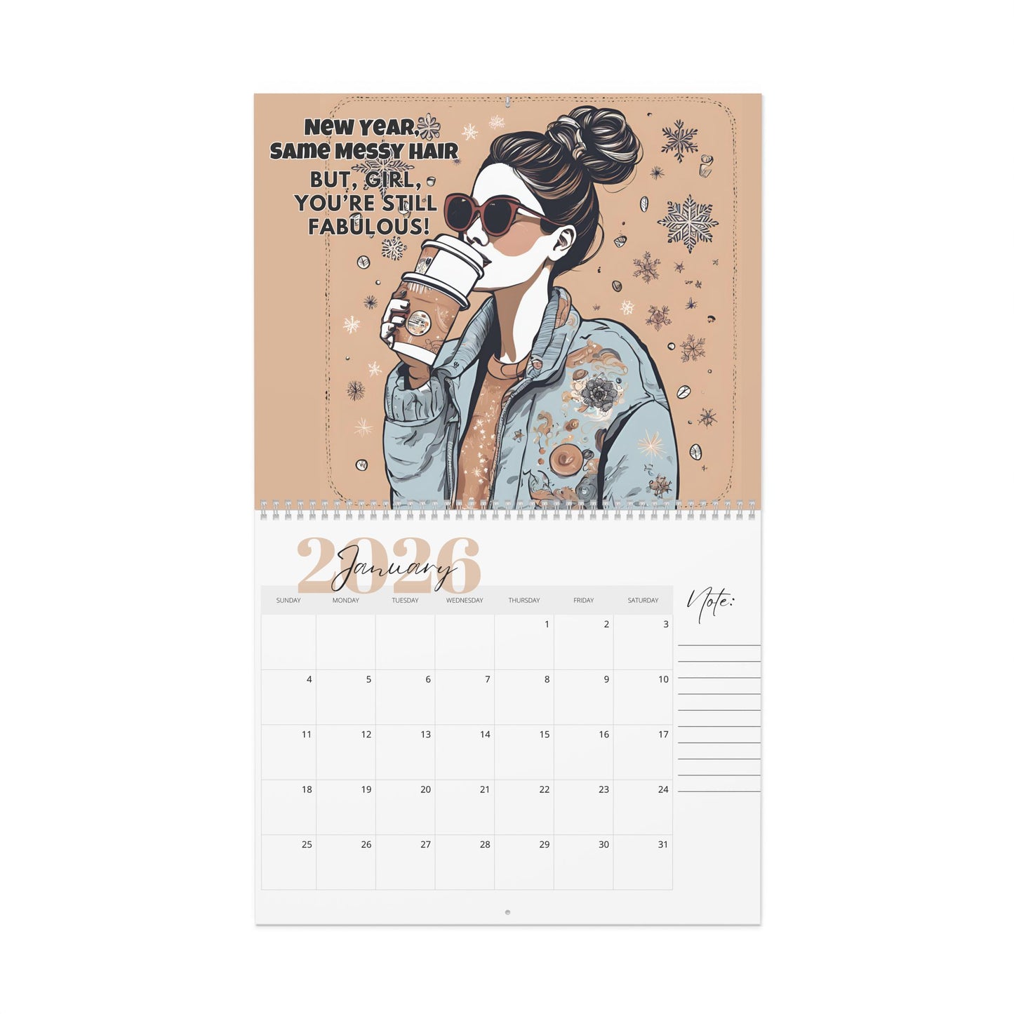 A 2026 Calendar for the Perfectly Imperfect! - Real Life, Real Messy