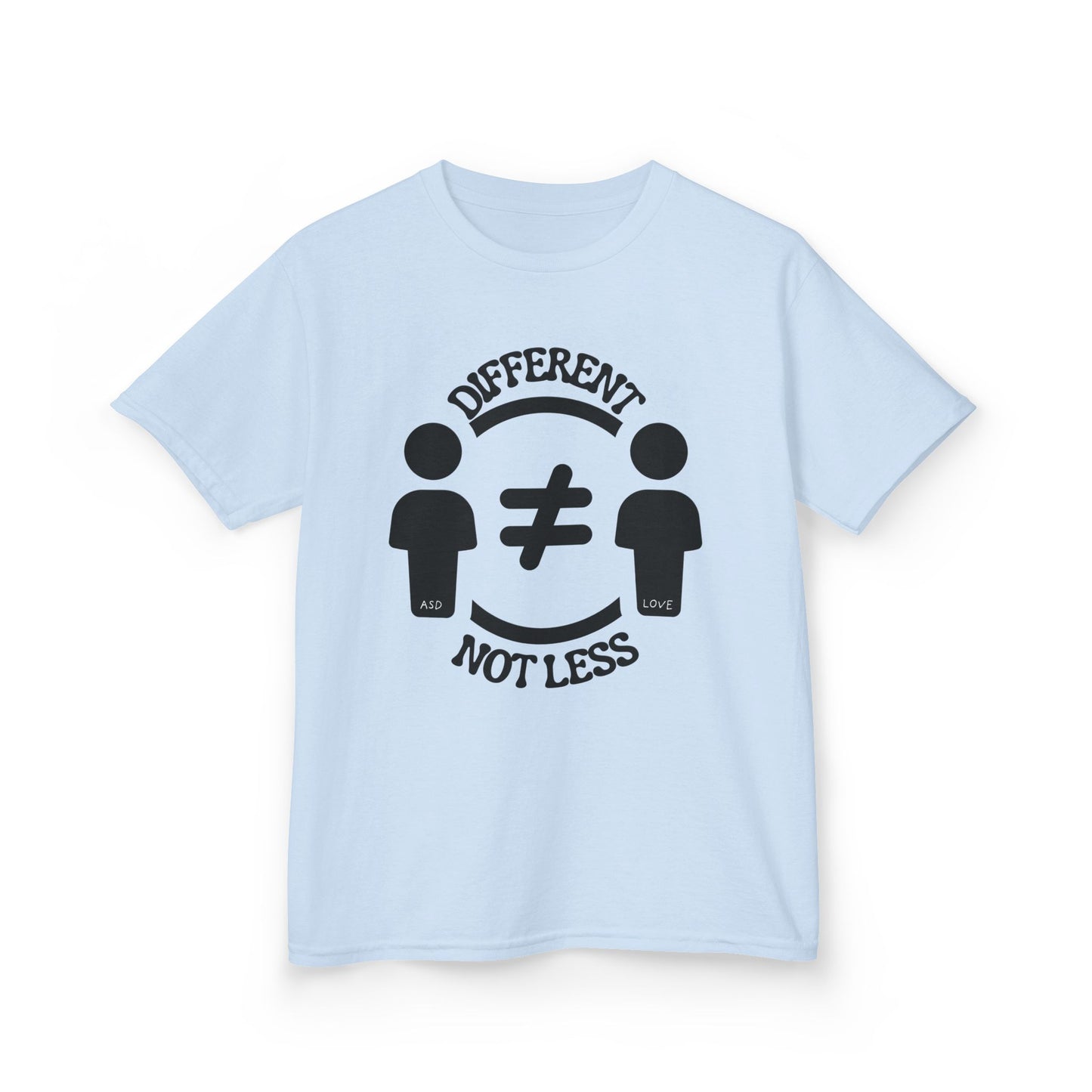 Different Not Less - Equality Autism Awareness kids Tee