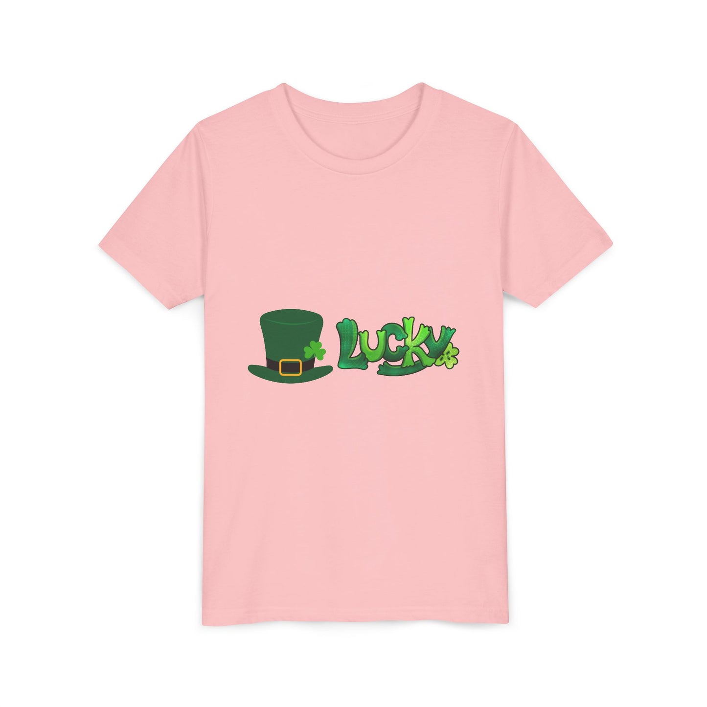 Lucky St. Patricks Day Shamrock Tee | Youth T-Shirt