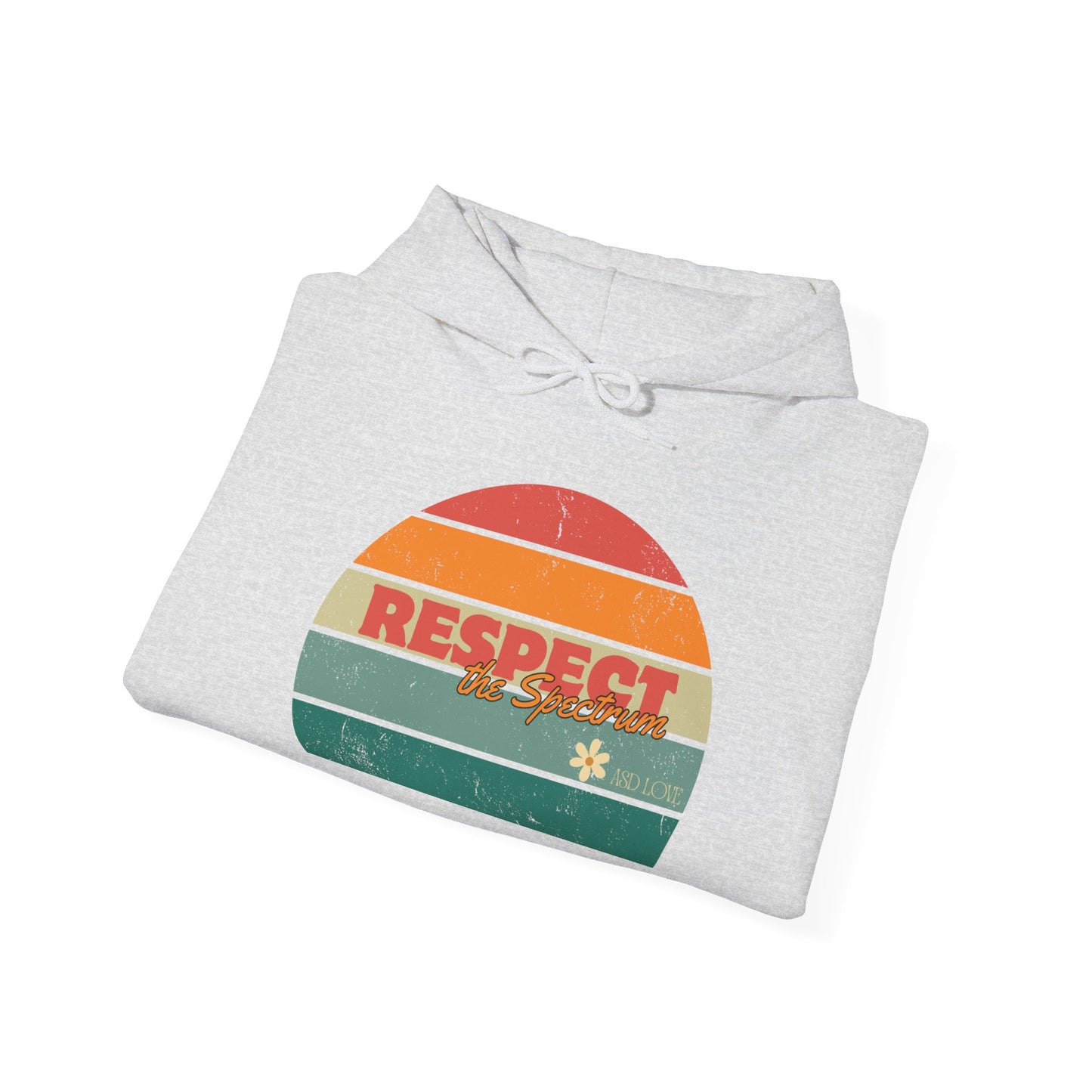 Respect the Spectrum | Hooded Sweatshirt | Autism Awareness | Diversity and Inclusivity