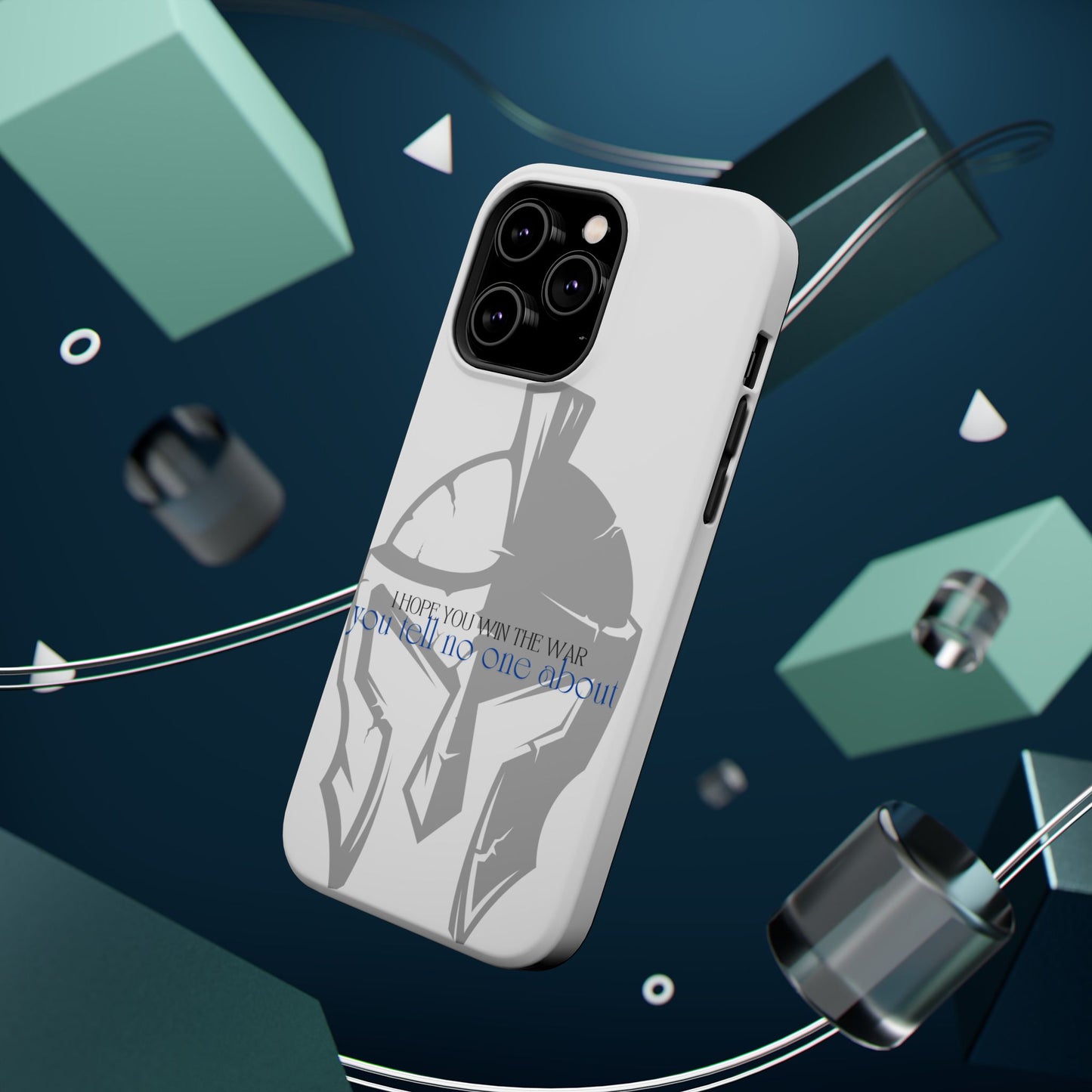 Spartan Strength: Win the War You Tell No One About - Mental Health Awareness Phone Case