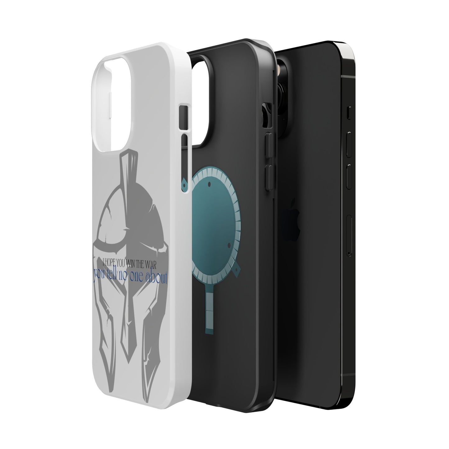 Spartan Strength: Win the War You Tell No One About - Mental Health Awareness Phone Case