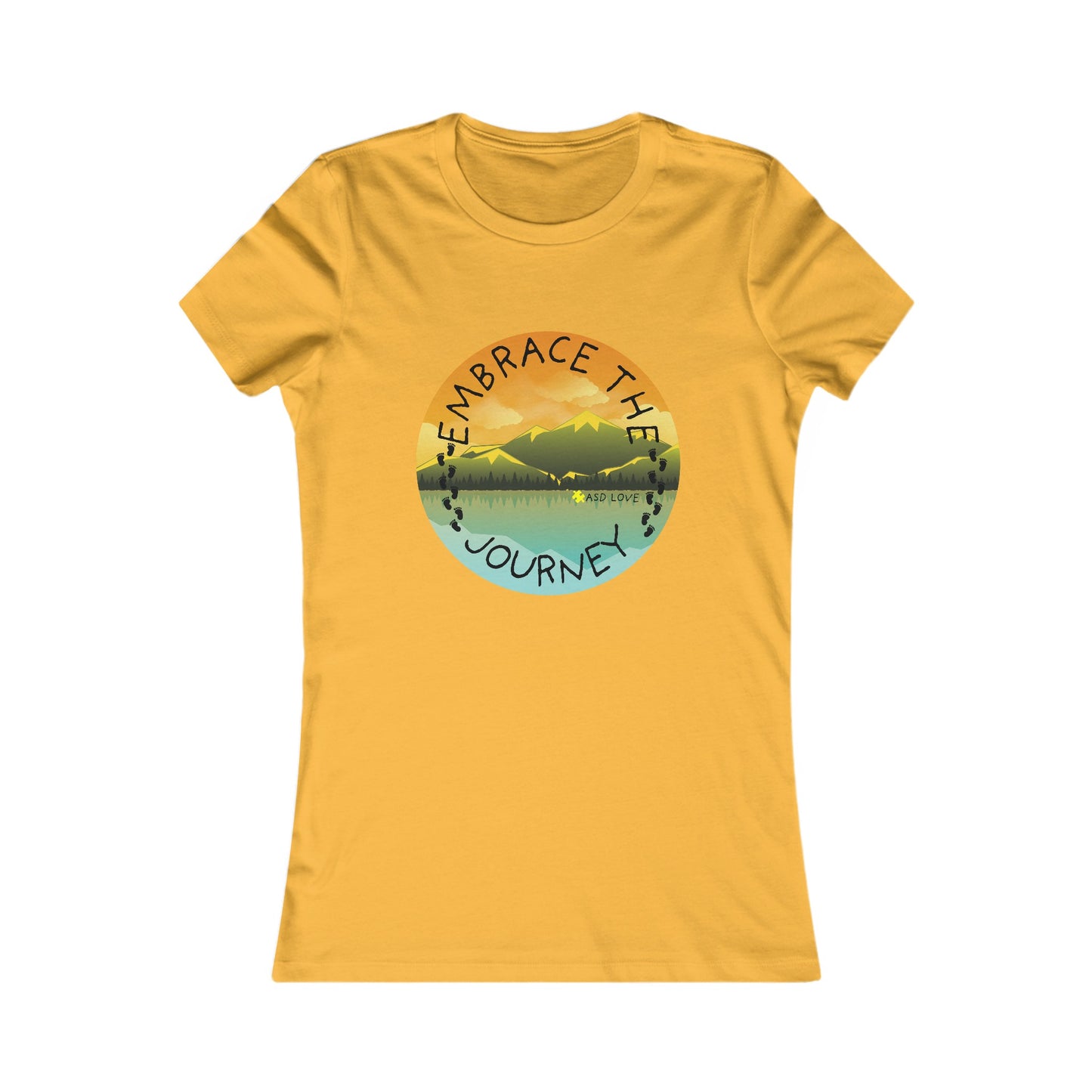 Embrace the Journey | Women's Favorite Tee | Autism Awareness | Diversity and Inclusivity