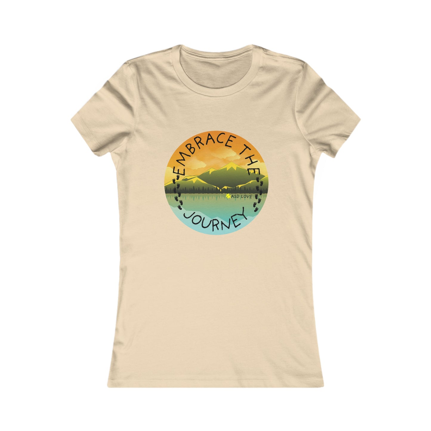 Embrace the Journey | Women's Favorite Tee | Autism Awareness | Diversity and Inclusivity