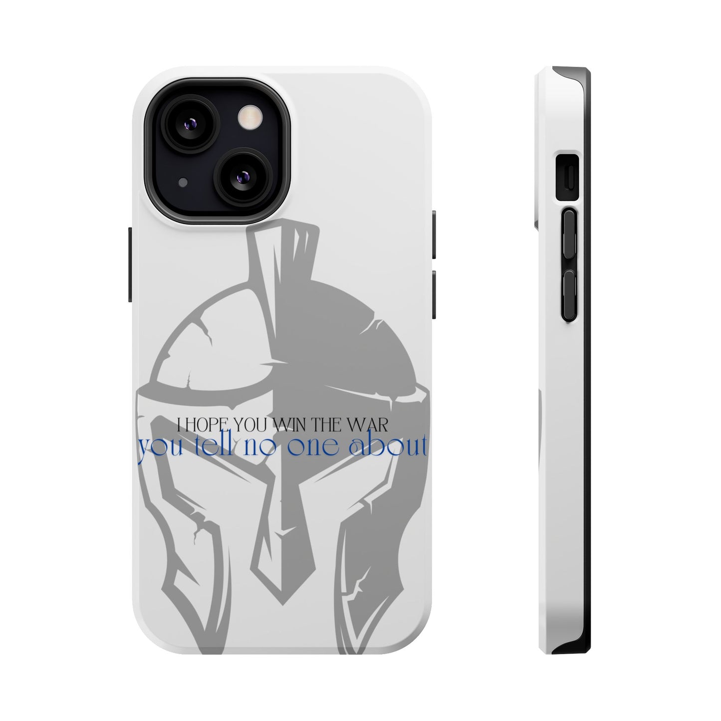 Spartan Strength: Win the War You Tell No One About - Mental Health Awareness Phone Case