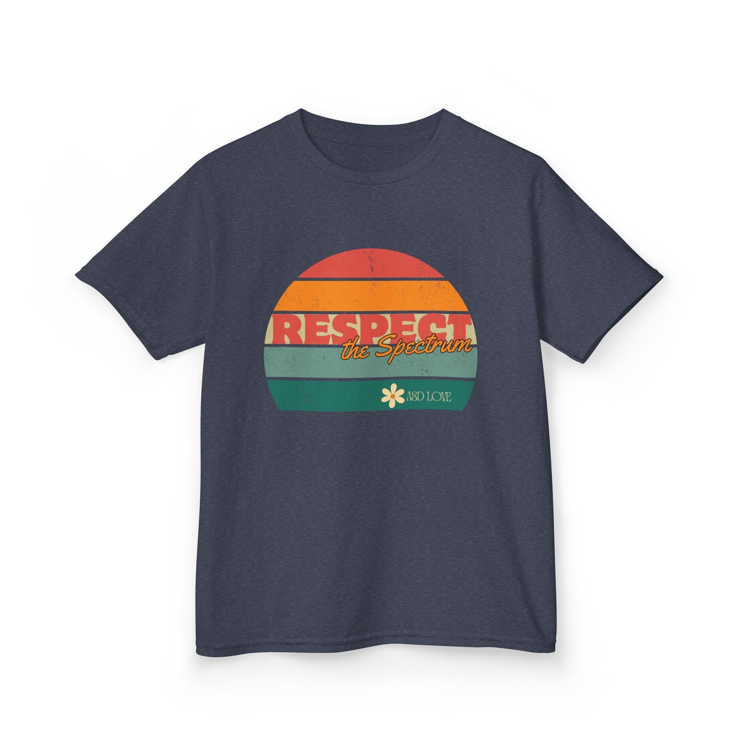 Respect the Spectrum - Rainbow Autism Awarness Kids Tee