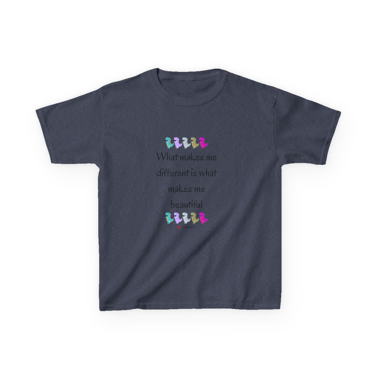 Different is Beautiful - Autism Awareness Kids Tee