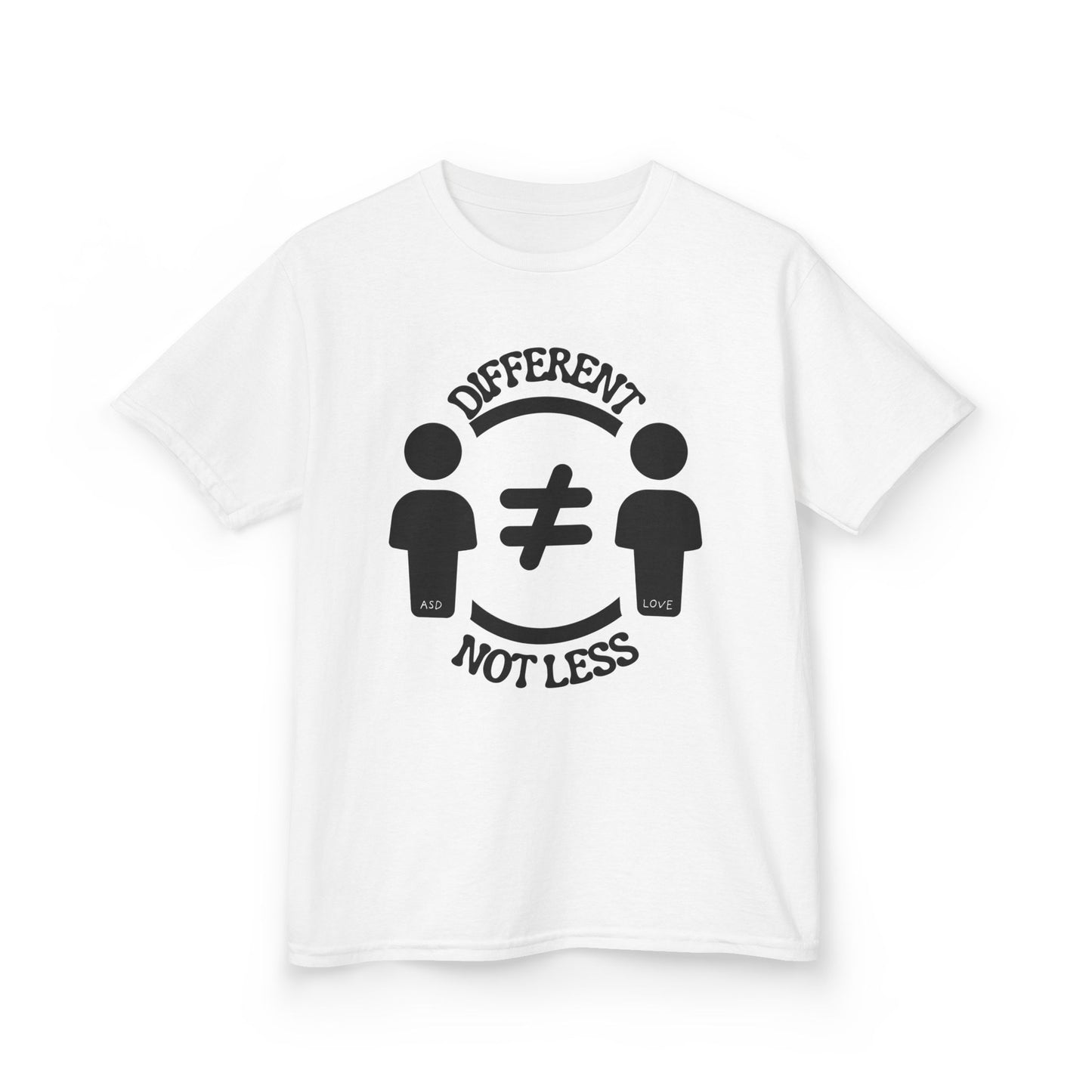 Different Not Less - Equality Autism Awareness kids Tee