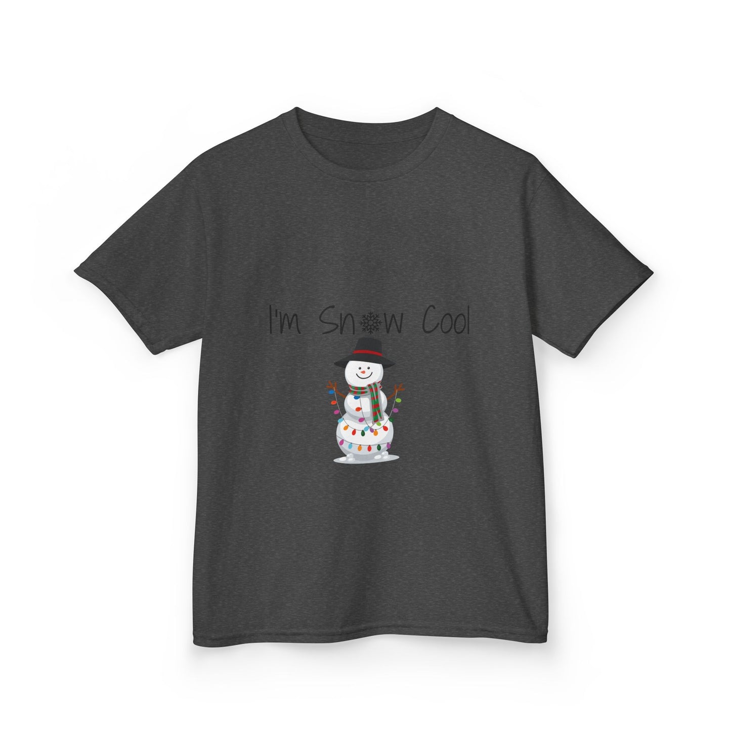 I'm Snow Cool Kids Tee - Fun Holiday Snowman Shirt for Boys and Girls