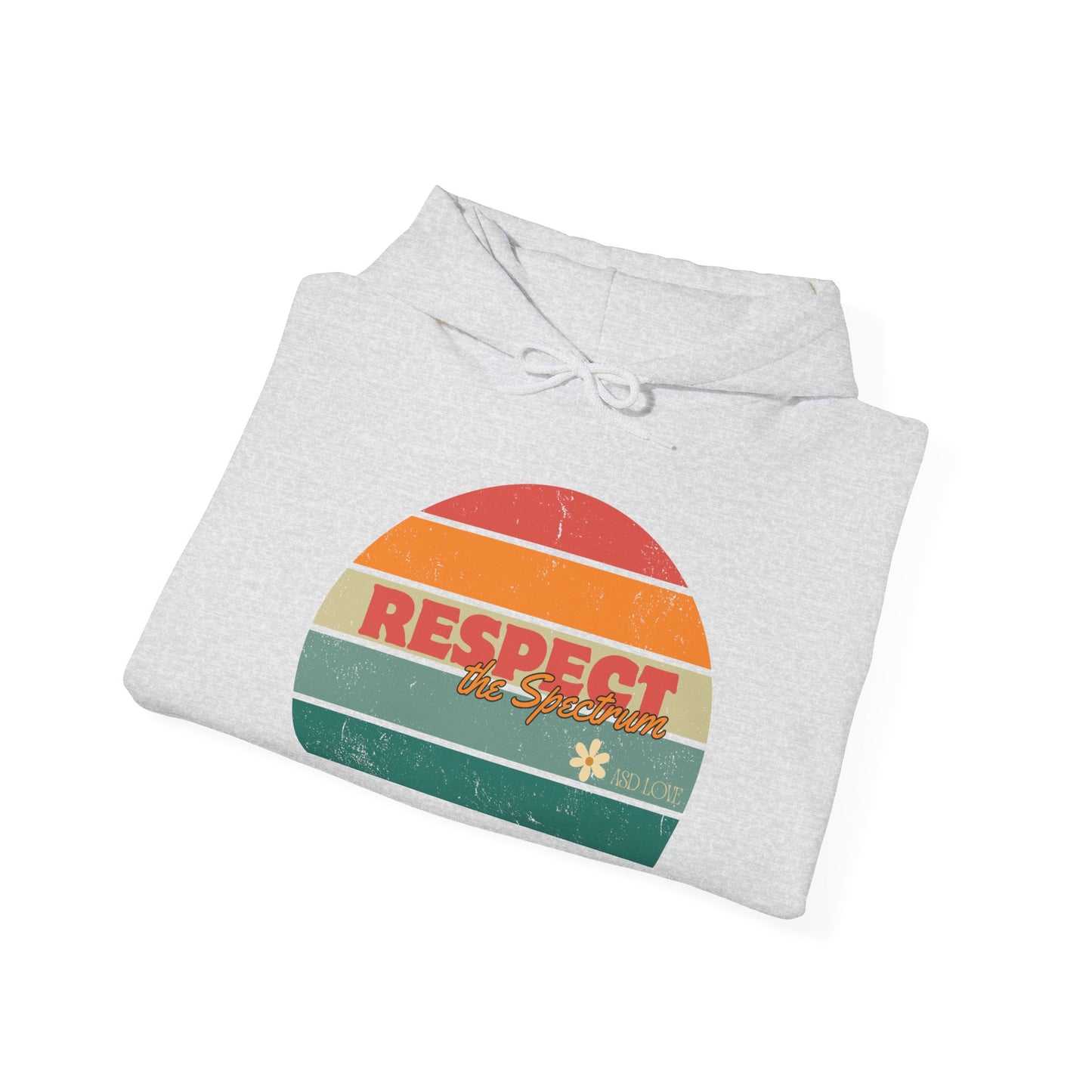 Respect the Spectrum | Hooded Sweatshirt | Autism Awareness | Diversity and Inclusivity