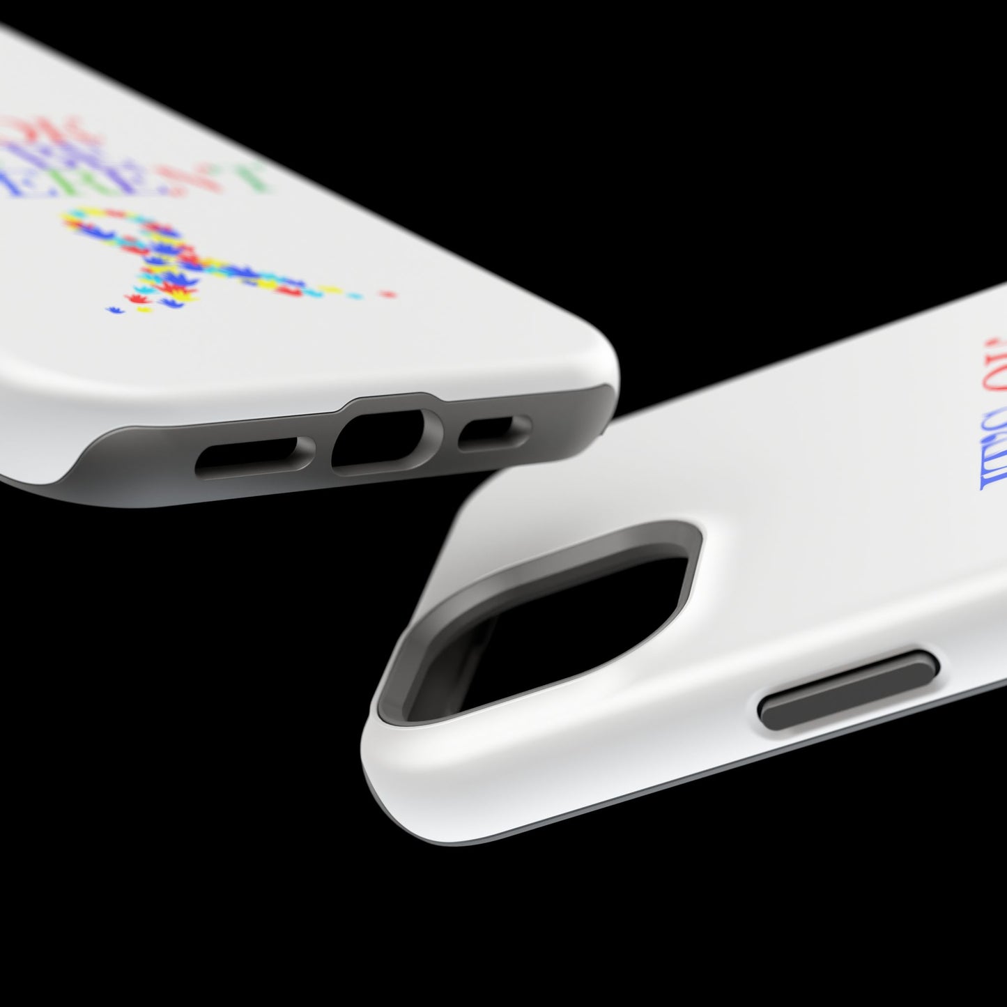 Autism Support Ribbon: It's Okay to Be Different - ASD Awareness Phone Case