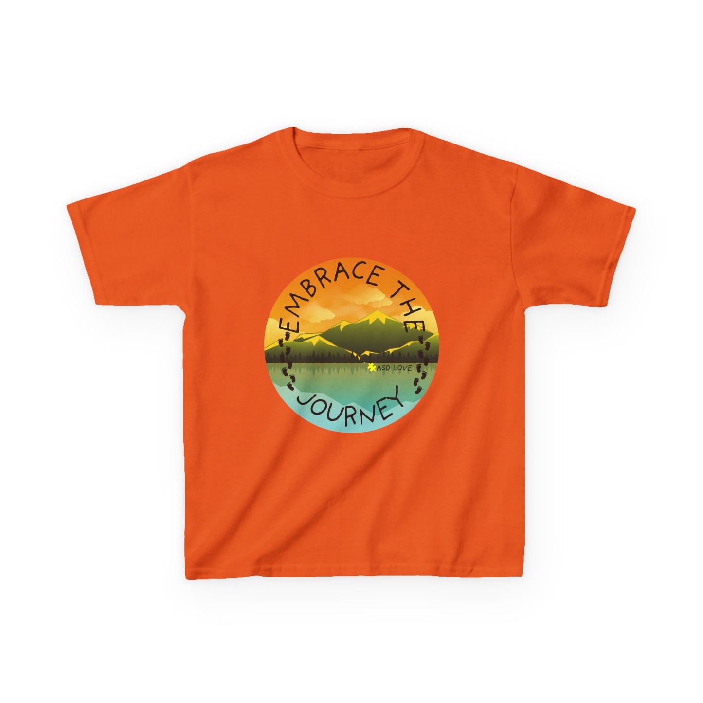 Embrace the Journey - Autism Awareness Kids Tee