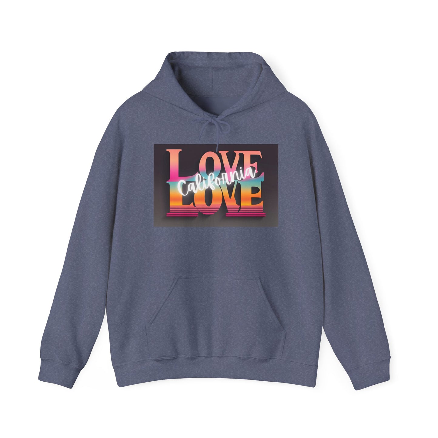 Love, LOVE, California Hoodie (NW) - Cali Love