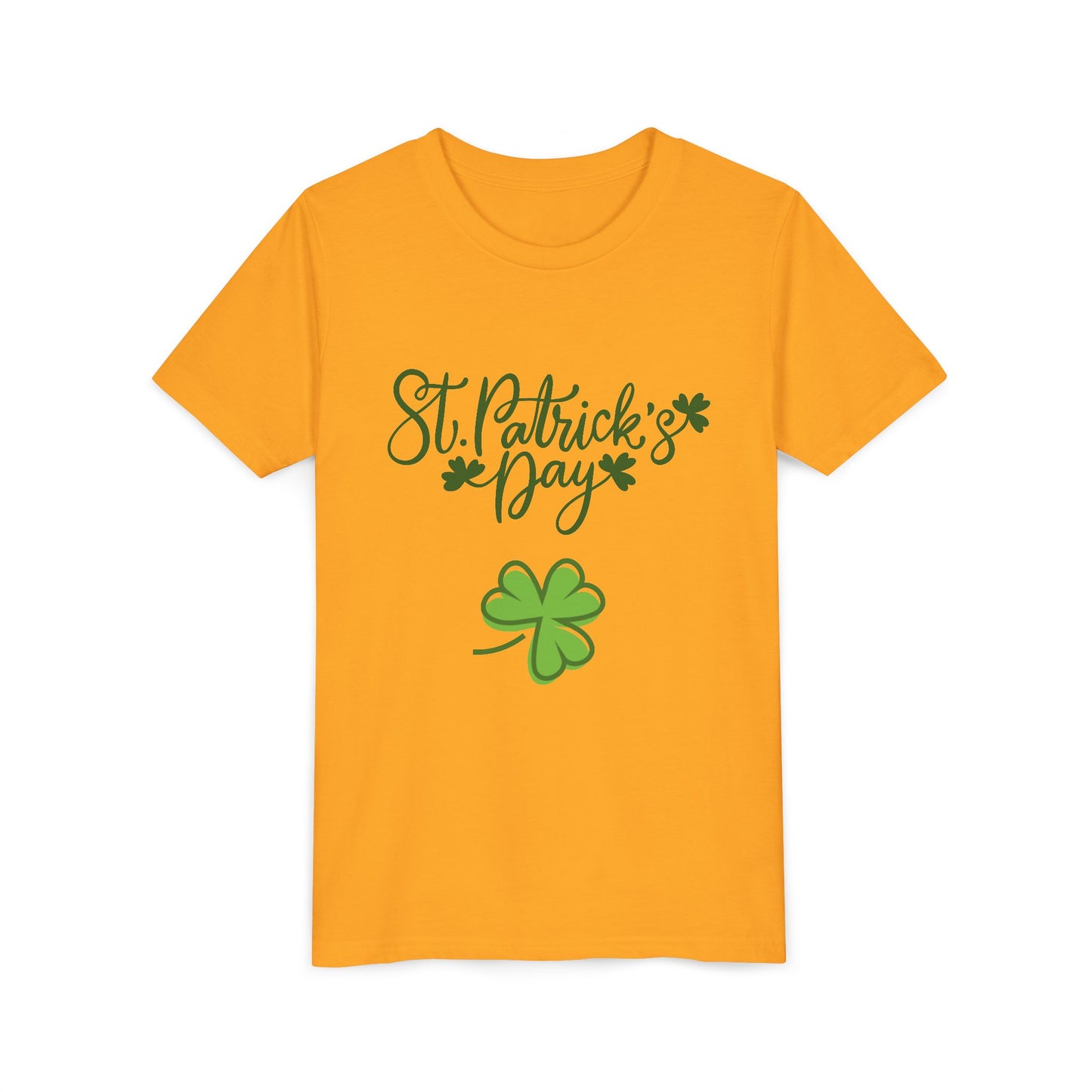 St. Patrick's Day Shamrock Youth Tee | Kids Irish Holiday Shirt