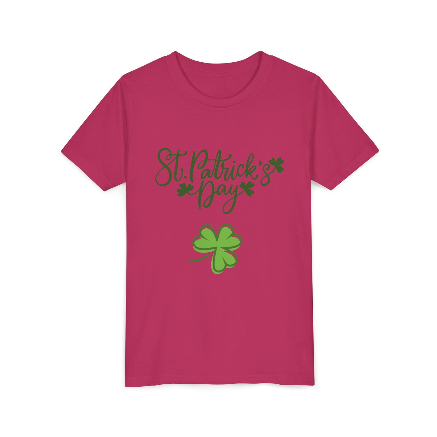 St. Patrick's Day Shamrock Youth Tee | Kids Irish Holiday Shirt