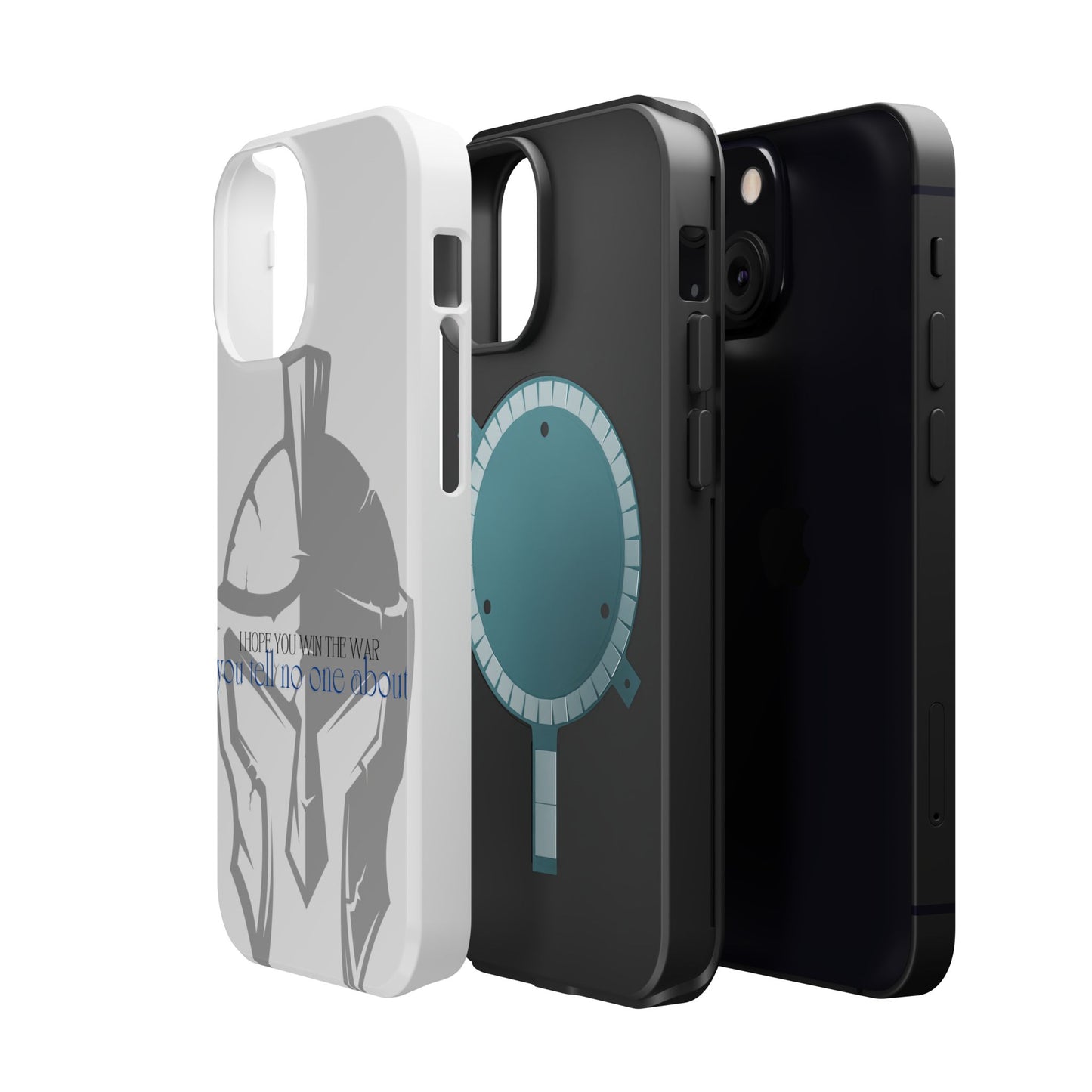 Spartan Strength: Win the War You Tell No One About - Mental Health Awareness Phone Case