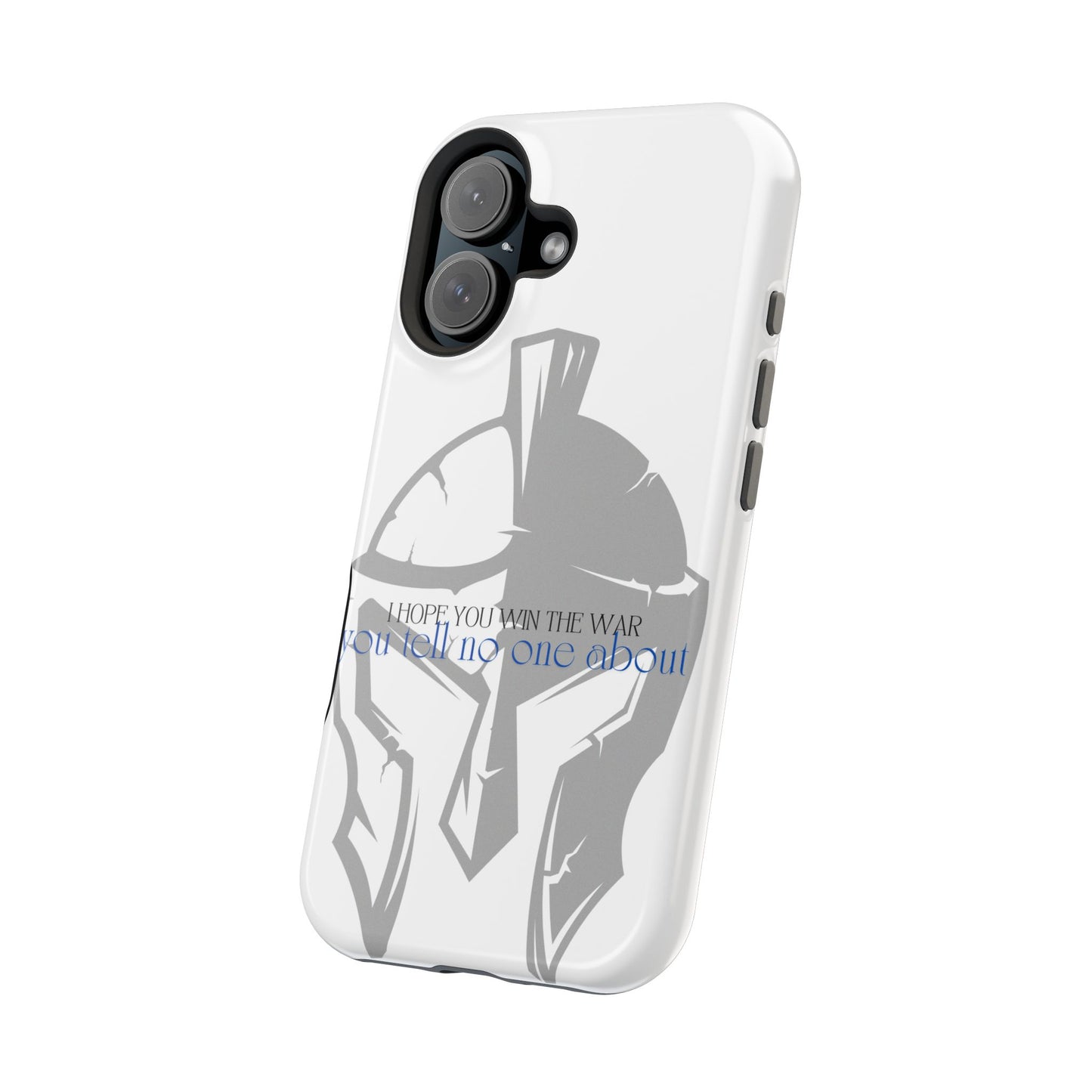 Spartan Strength: Win the War You Tell No One About - Mental Health Awareness Phone Case