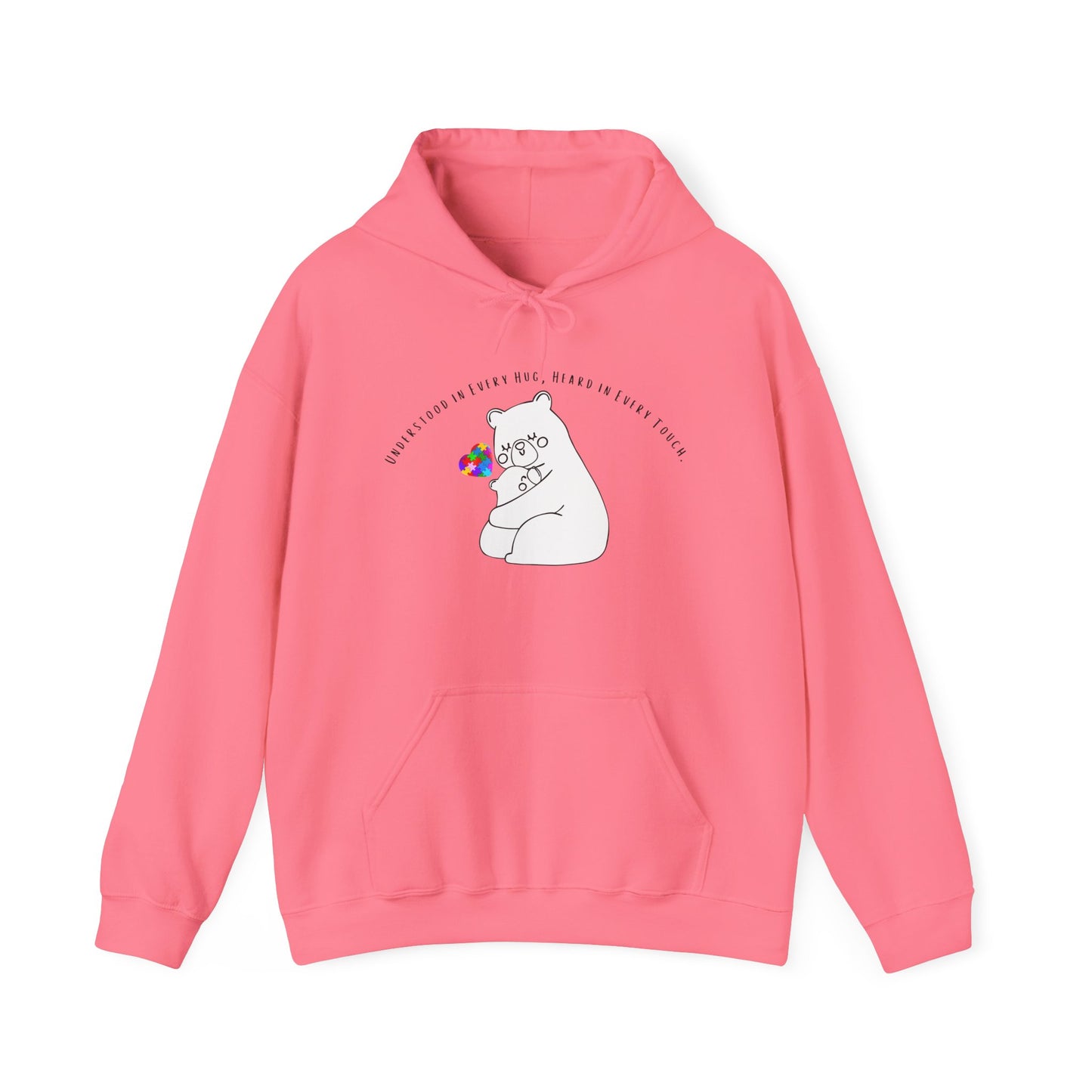 Every Hug, Every Touch - Autism Awareness Hoodie - Gift for Her, Unisex Comfort
