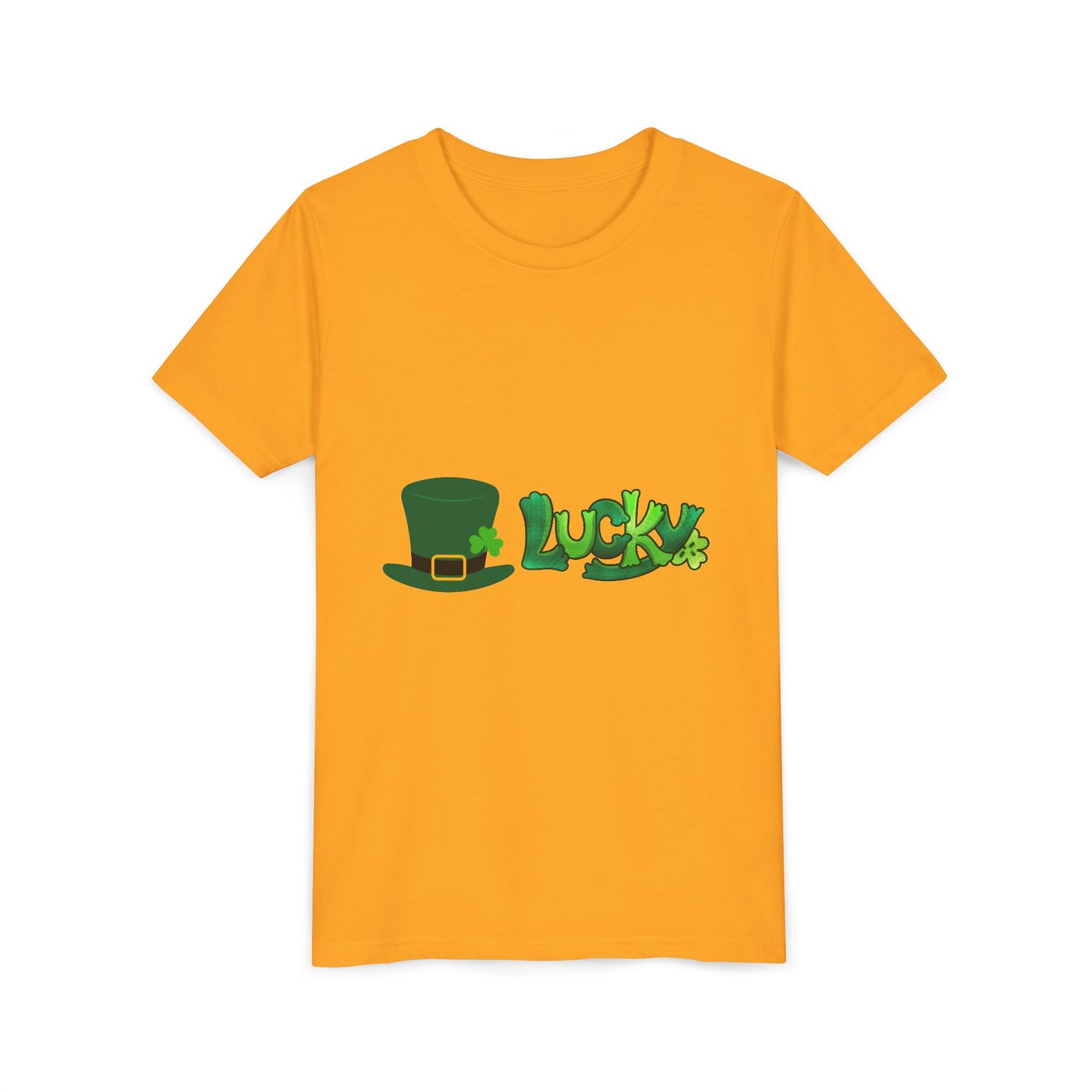 Lucky St. Patricks Day Shamrock Tee | Youth T-Shirt