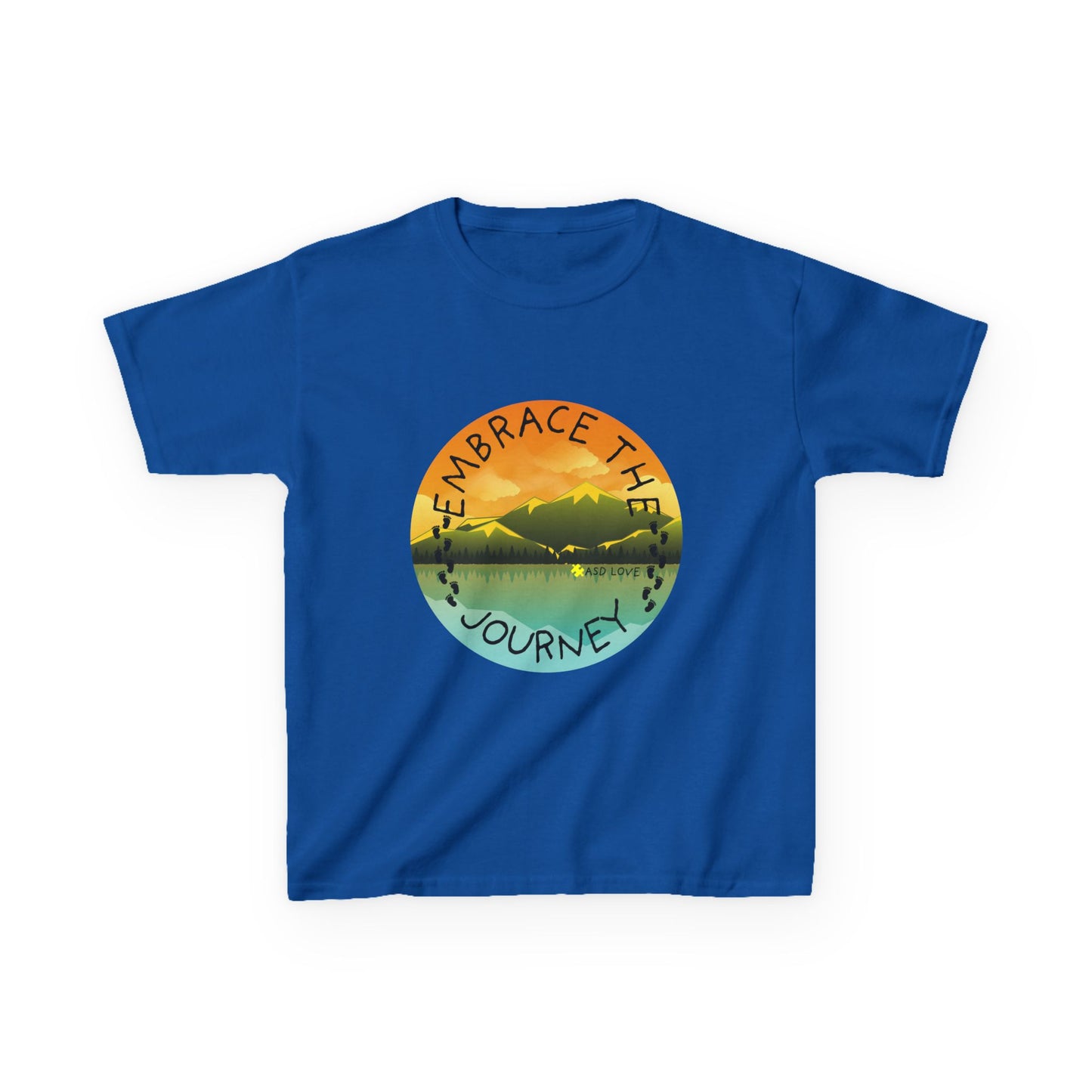 Embrace the Journey - Autism Awareness Kids Tee