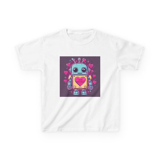 Love Activated - Robot Valentine's Kids' Tee