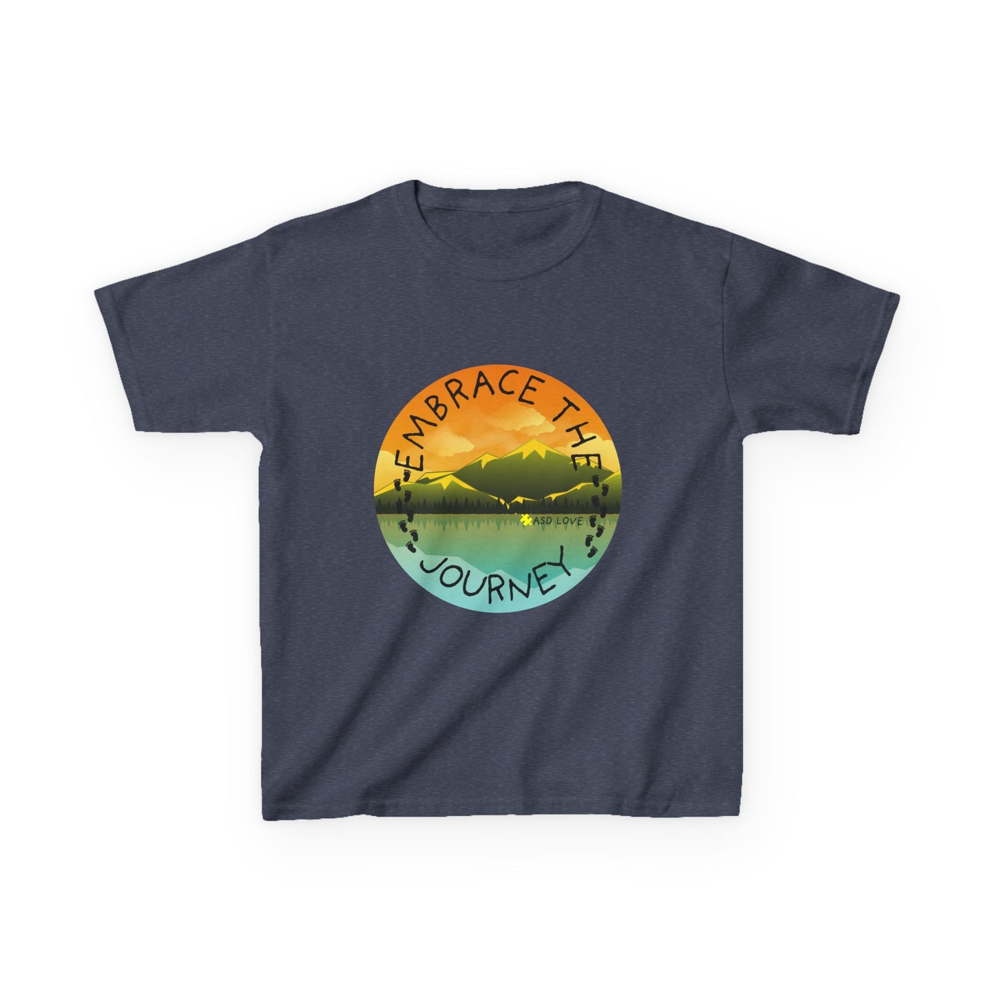 Embrace the Journey - Autism Awareness Kids Tee
