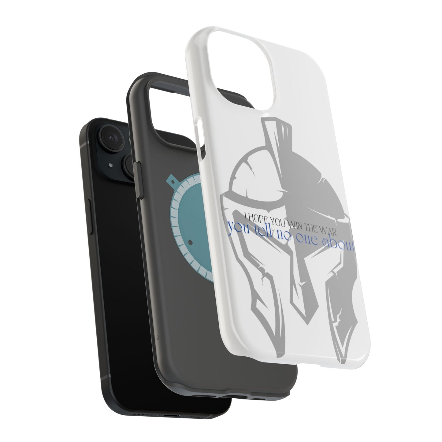 Spartan Strength: Win the War You Tell No One About - Mental Health Awareness Phone Case