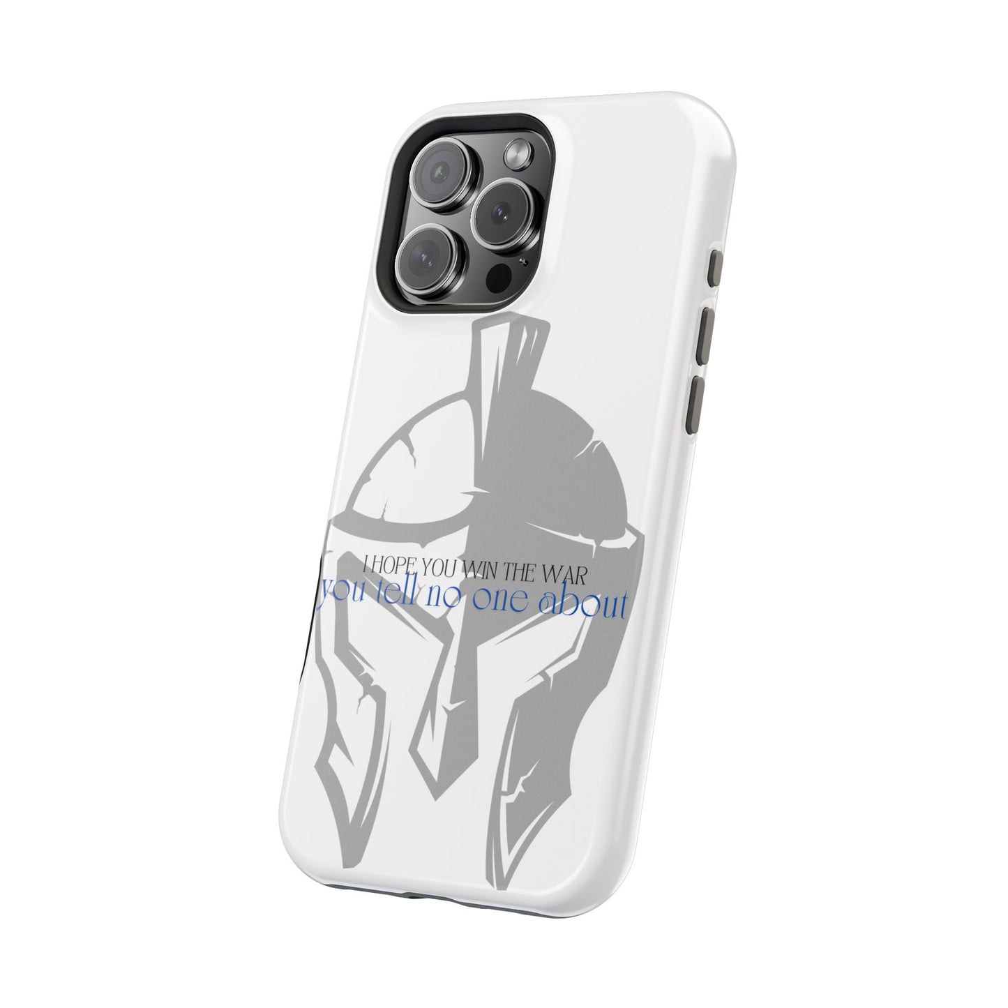 Spartan Strength: Win the War You Tell No One About - Mental Health Awareness Phone Case
