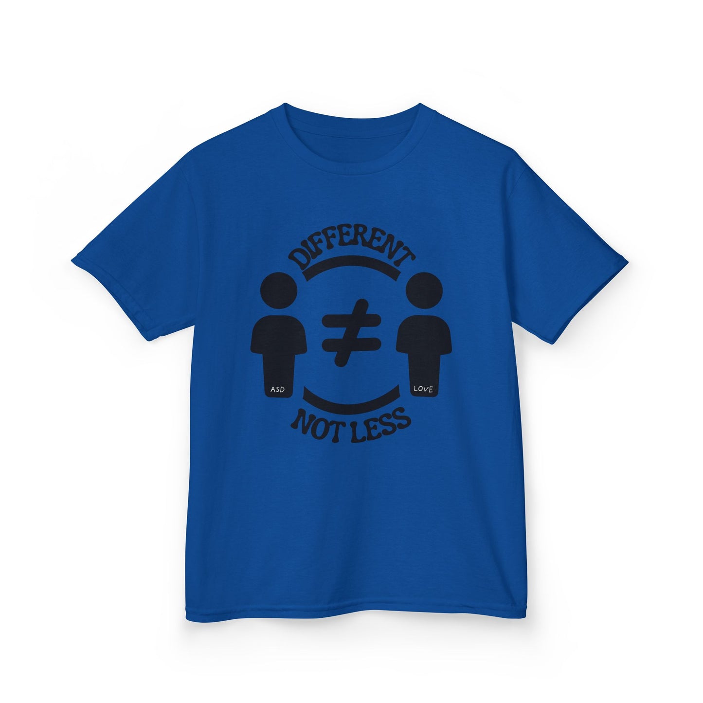 Different Not Less - Equality Autism Awareness kids Tee
