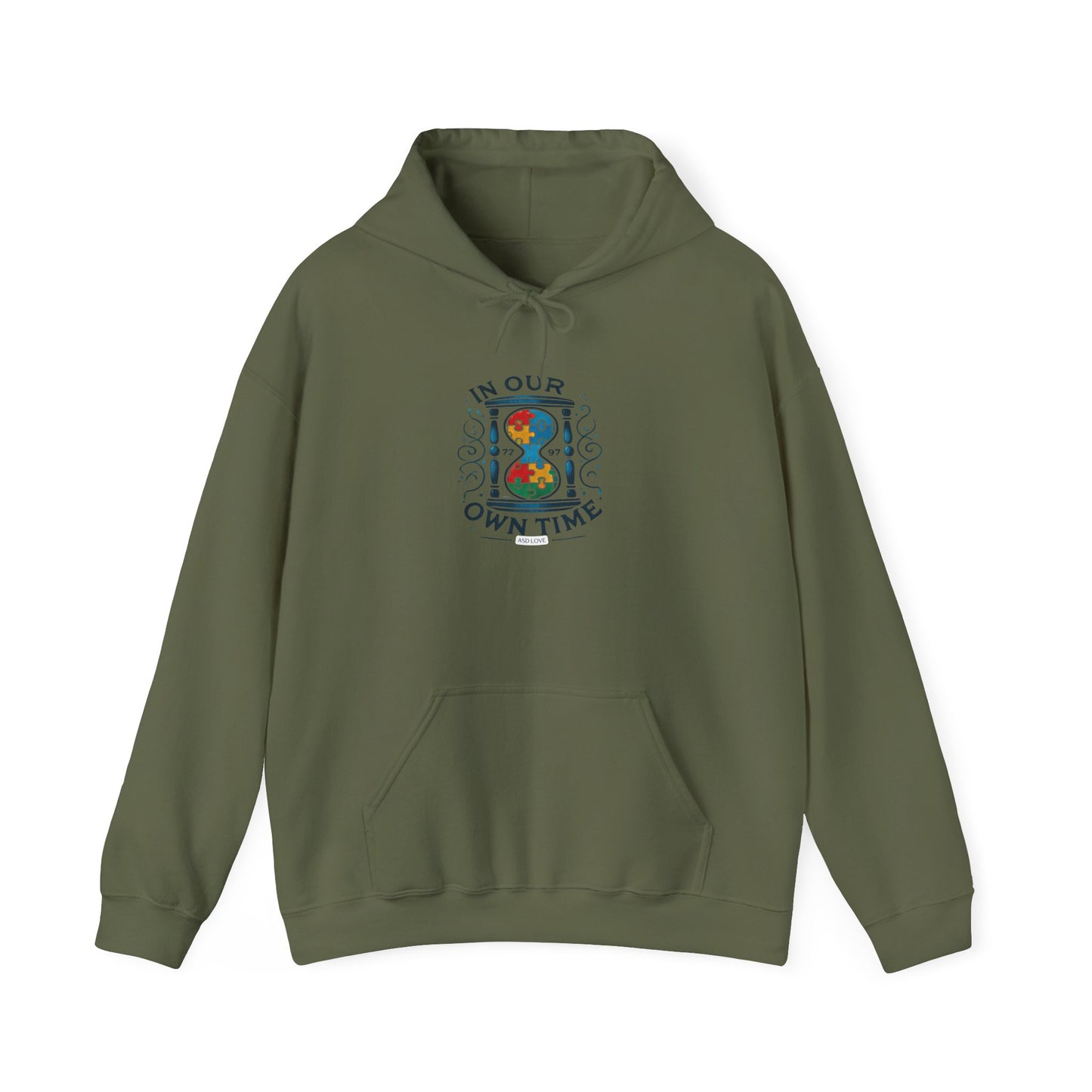 In Our Own Time - Autism Awareness Hoodie, Cozy Unisex Sweatshirt
