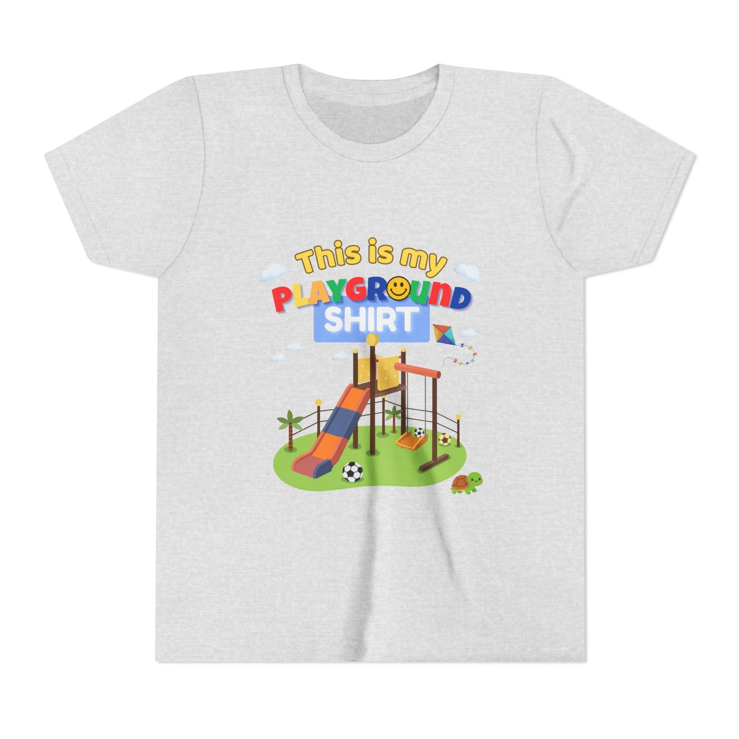 This Is My Playground Shirt Youth Tee | Playground Slide Graphic Shirt