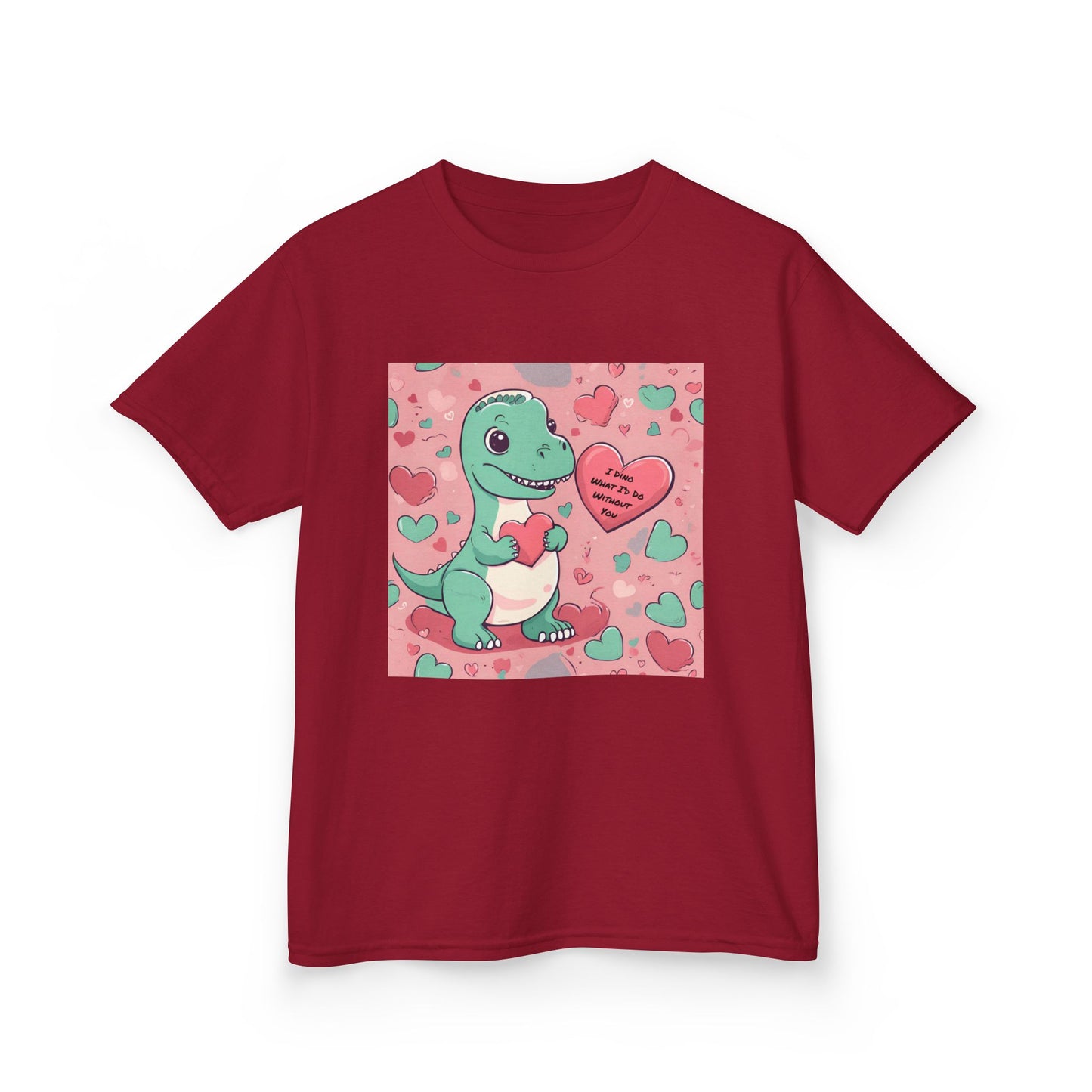 I Dino What I'd Do Without You - Baby Dino Valentine's Kids tee