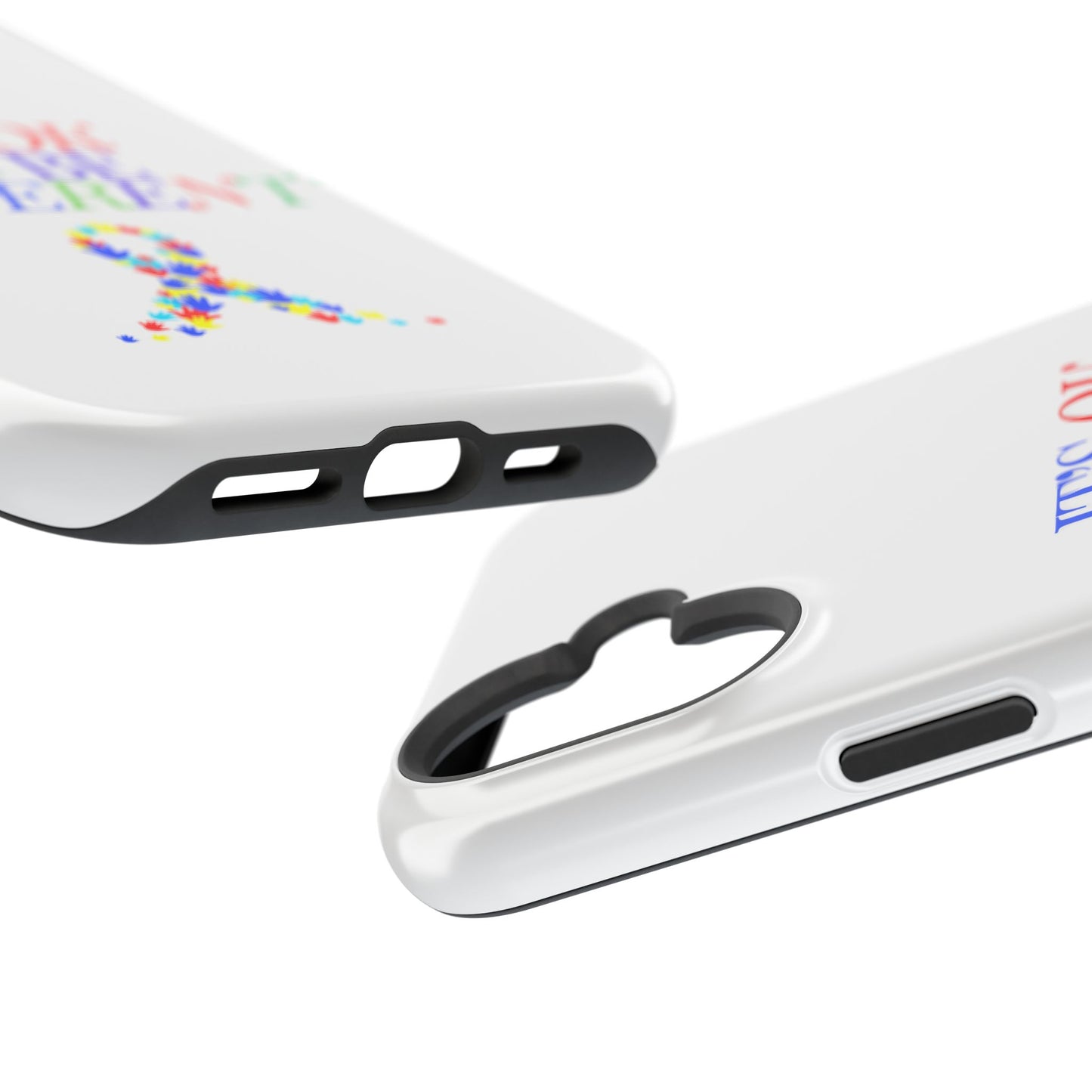 Autism Support Ribbon: It's Okay to Be Different - ASD Awareness Phone Case