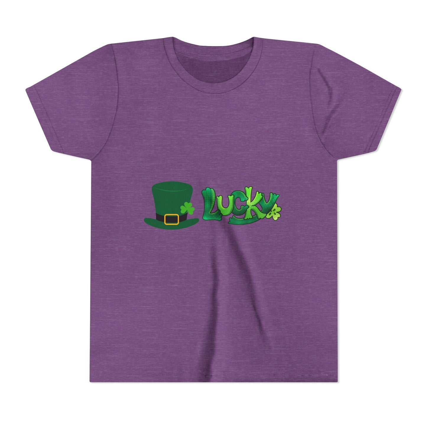 Lucky St. Patricks Day Shamrock Tee | Youth T-Shirt
