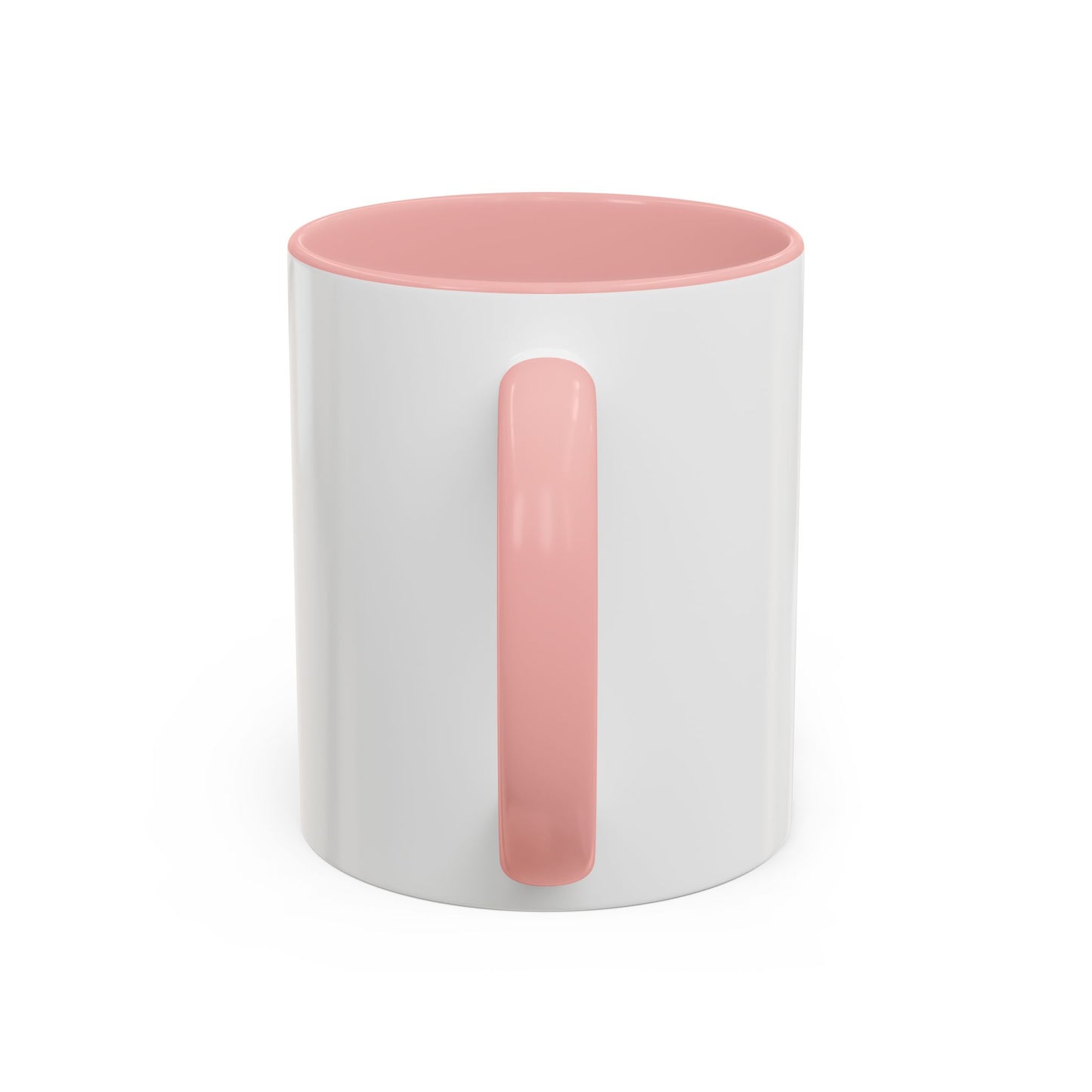 P.S. I Hope You Feel Beautiful Today - Accent Coffee Mug | Inspirational Ceramic Cup with Color Handle (11, 15oz) - Blue Heart