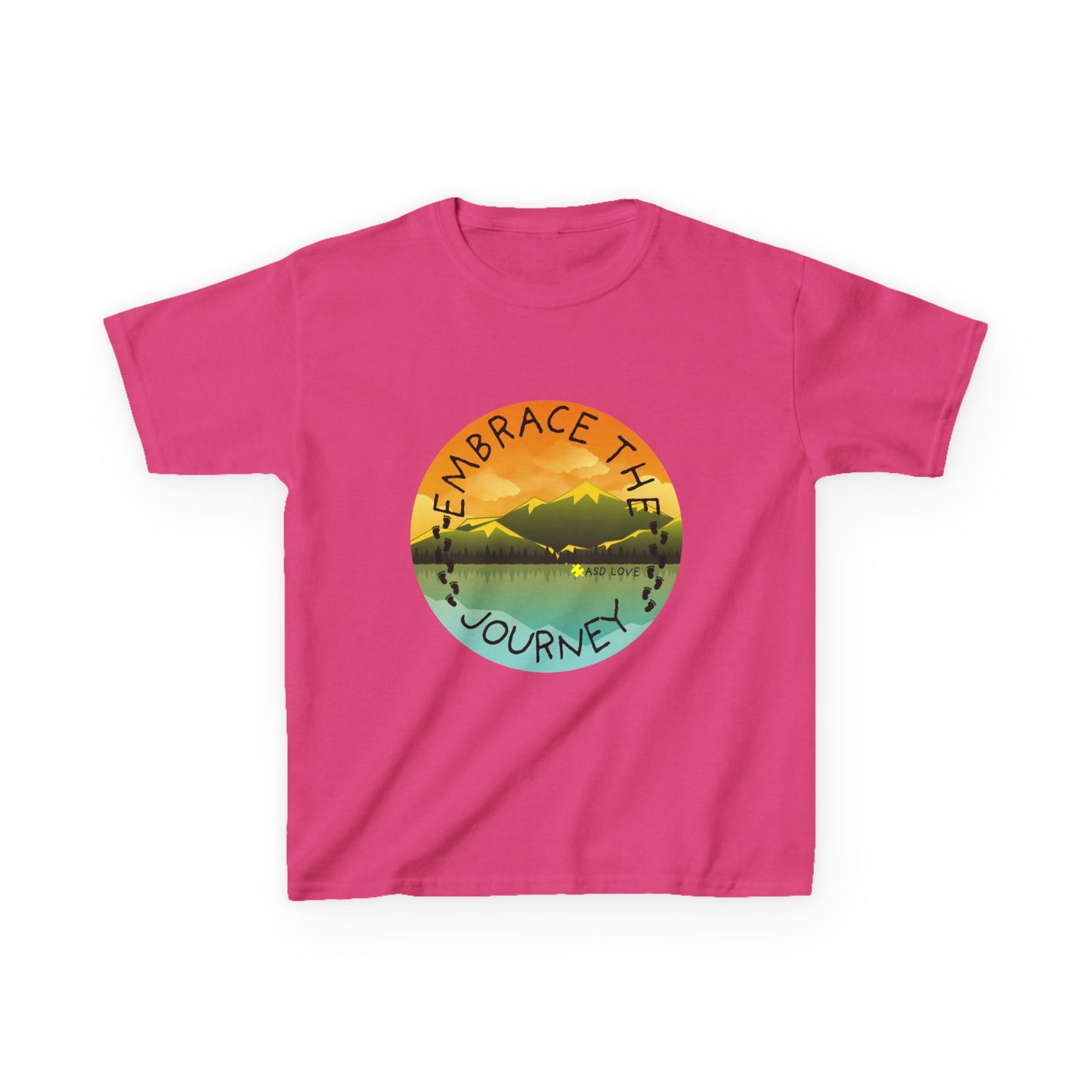 Embrace the Journey - Autism Awareness Kids Tee