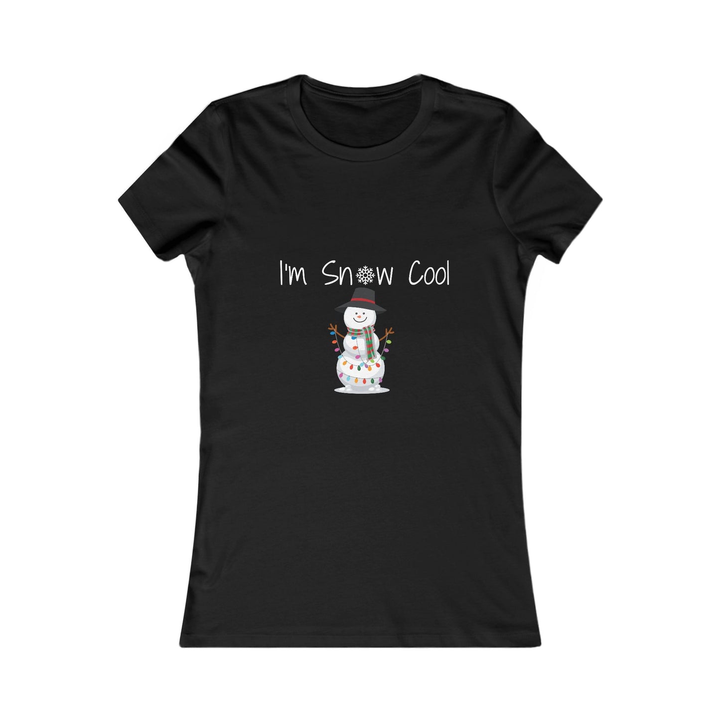 I'm Snow Cool Winter Shirt (WF) - Fun Snowman Holiday Tee