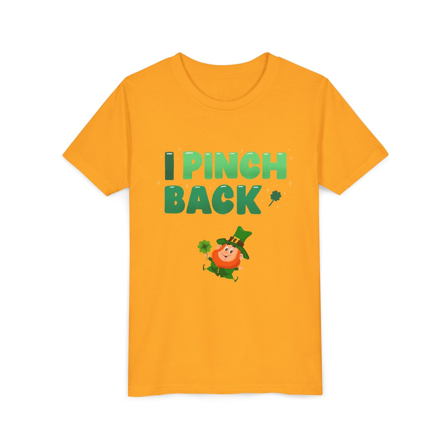 I Pinch Back Leprechaun Kids T-Shirt | St. Patrick's Day Shamrock Tee