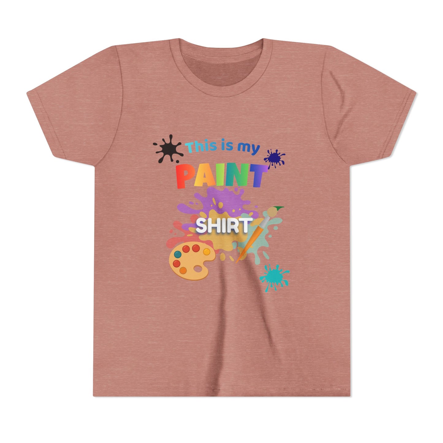 This Is My Paint Shirt Youth Tee SP | Kids Art Palette T-Shirt