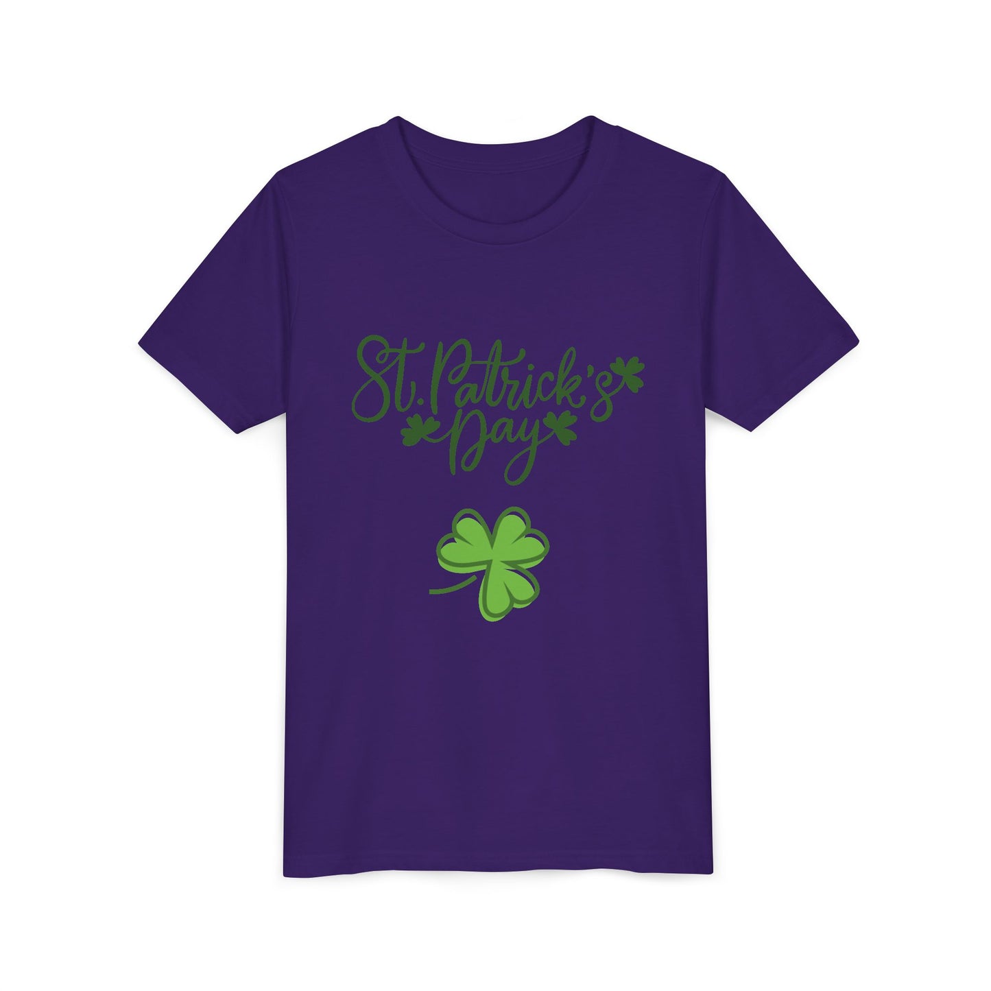 St. Patrick's Day Shamrock Youth Tee | Kids Irish Holiday Shirt