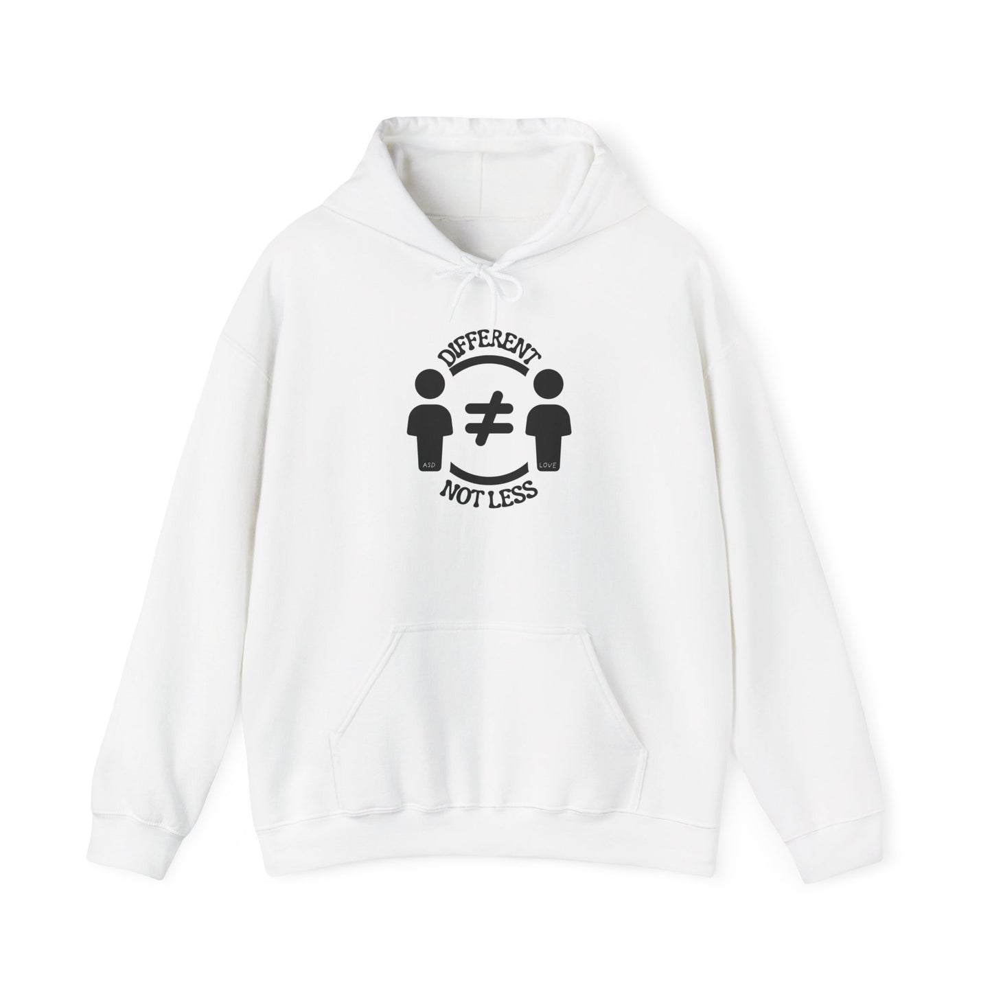 Different Not Less | Hoodie | Autism Awareness | Diversity and Inclusivity