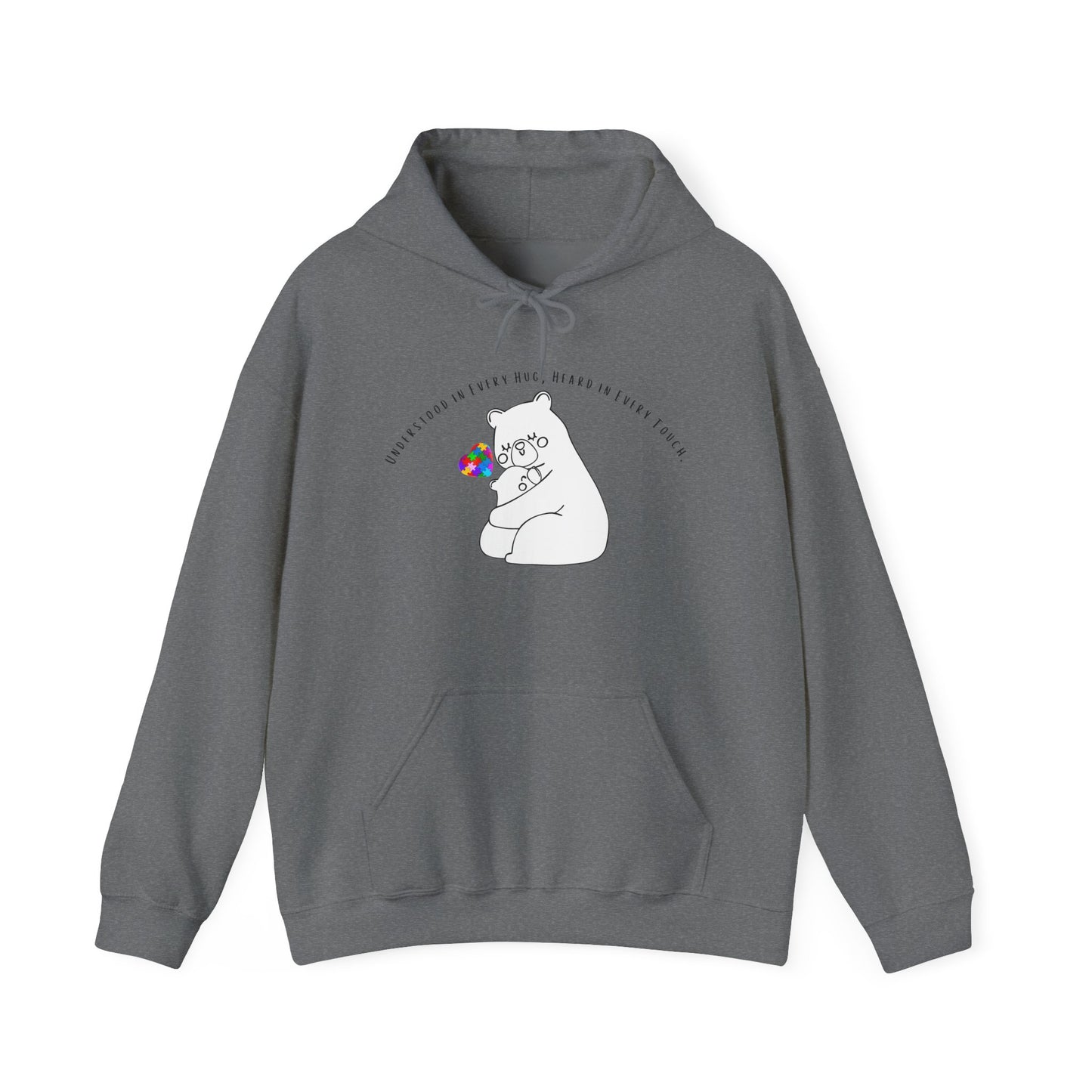 Every Hug, Every Touch - Autism Awareness Hoodie - Gift for Her, Unisex Comfort