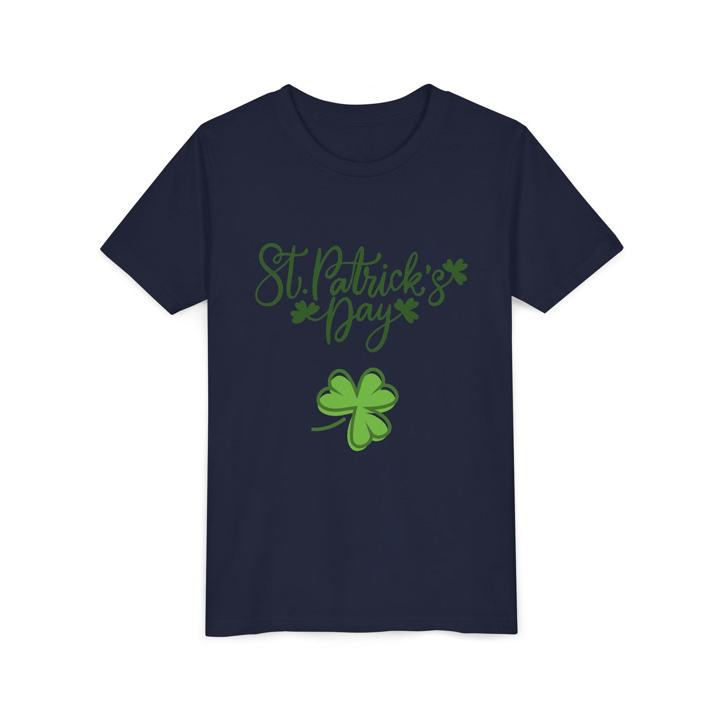 St. Patrick's Day Shamrock Youth Tee | Kids Irish Holiday Shirt