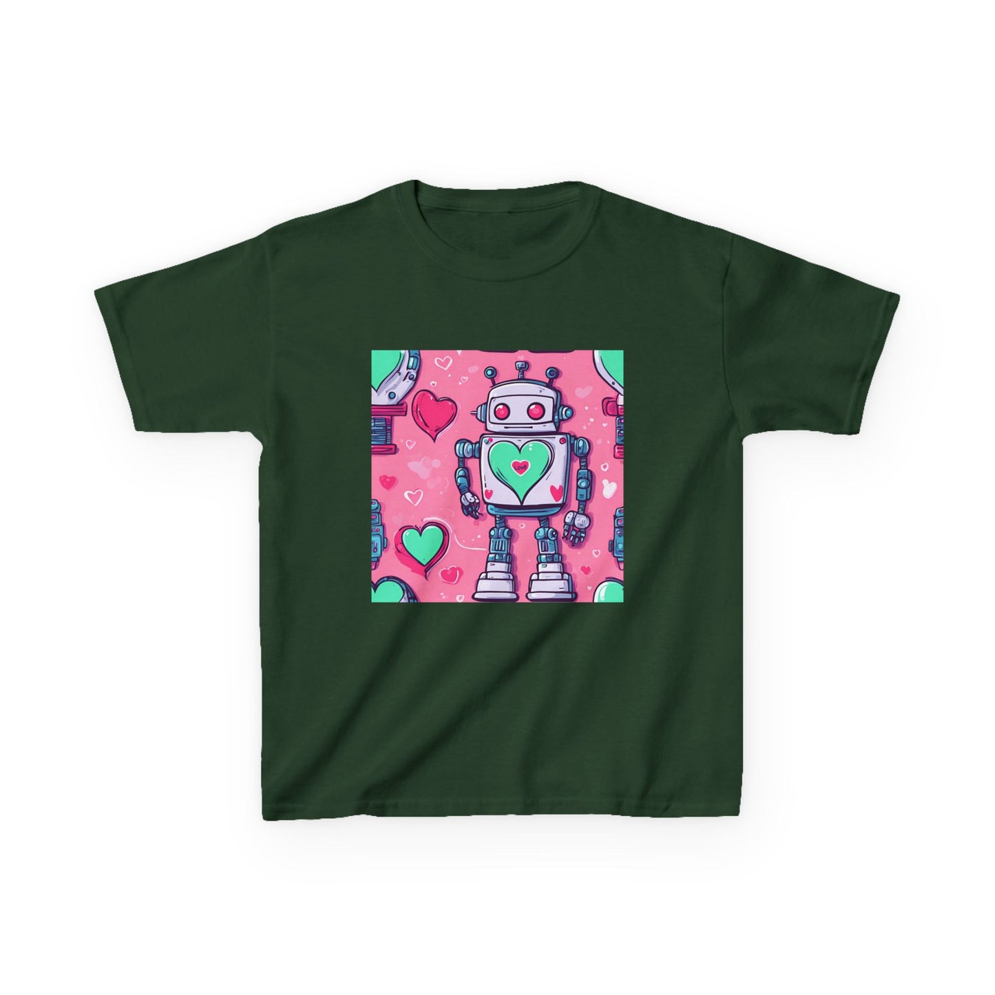 Robot Love - Robot Valentine's Kids' Tee