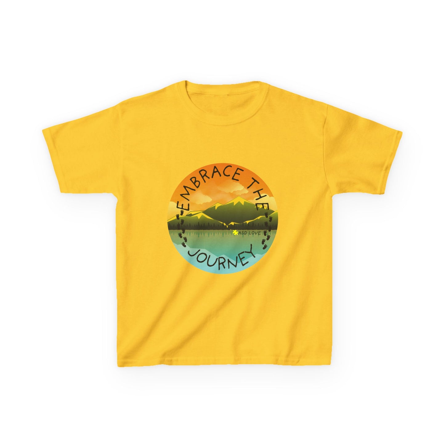 Embrace the Journey - Autism Awareness Kids Tee